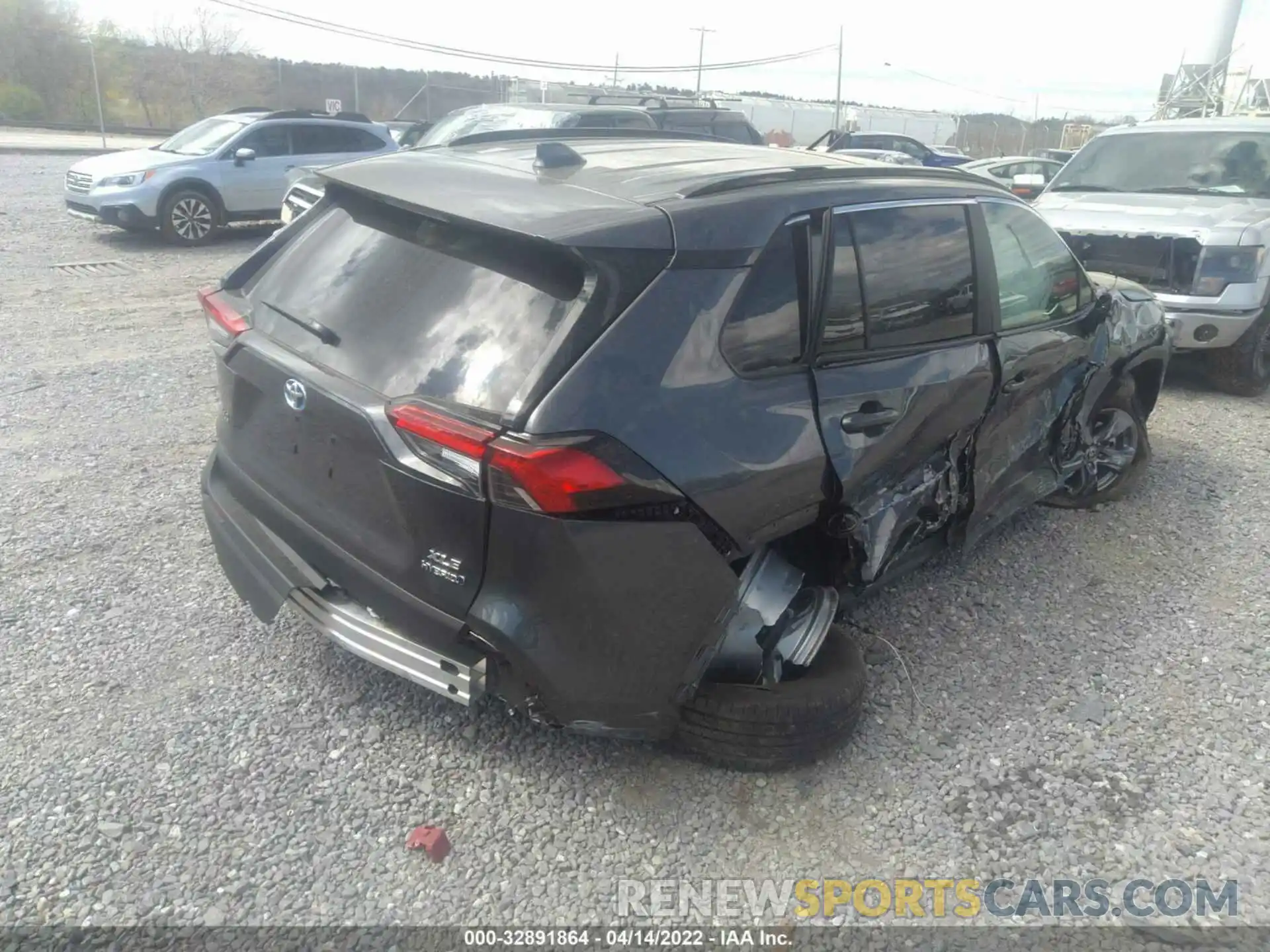 4 Photograph of a damaged car 4T3RWRFV8NU057644 TOYOTA RAV4 2022