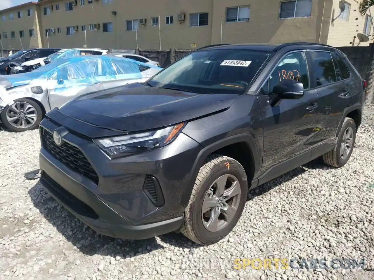 2 Photograph of a damaged car 4T3RWRFV8NU061967 TOYOTA RAV4 2022