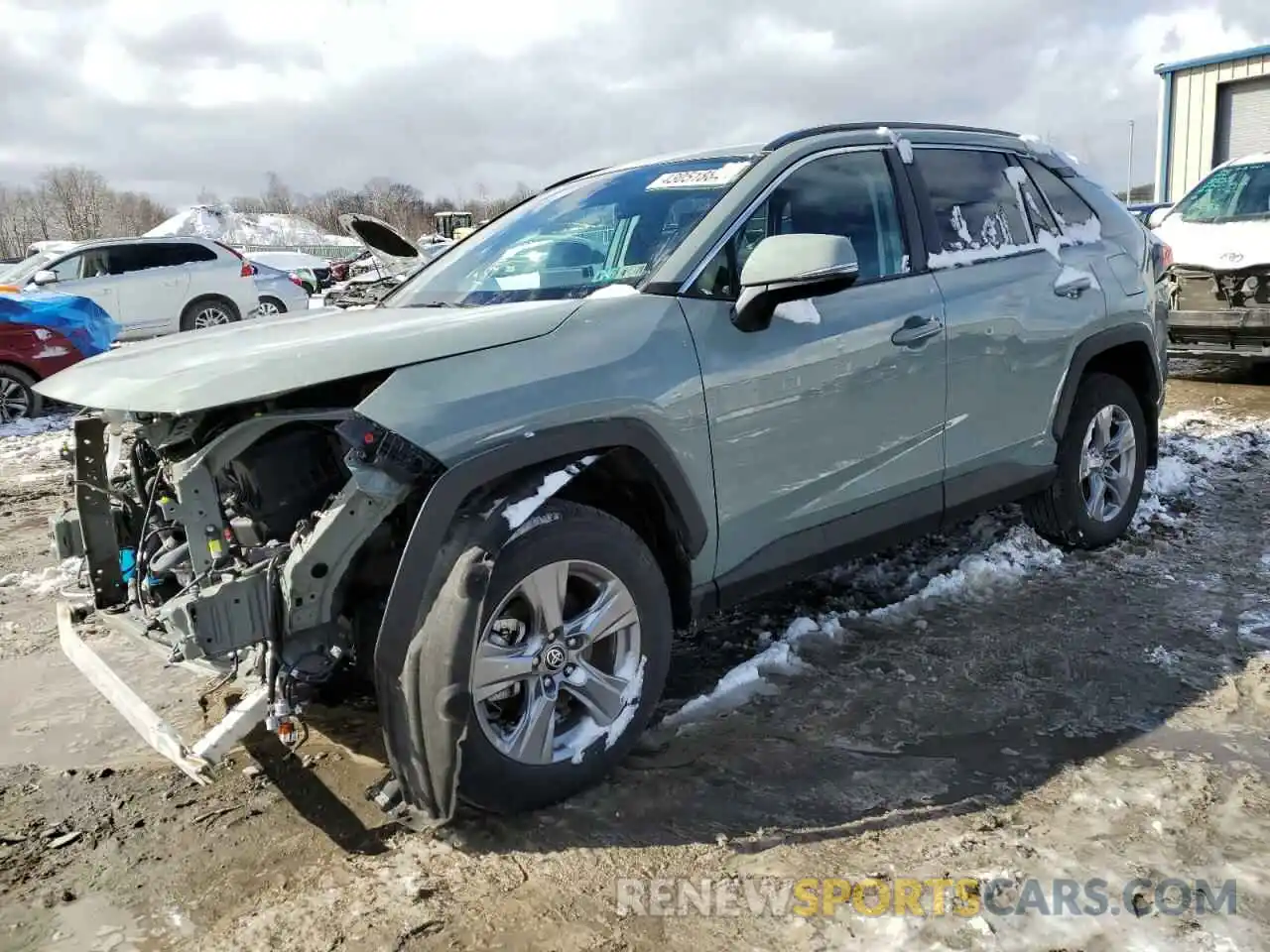 1 Photograph of a damaged car 4T3RWRFV9NU059077 TOYOTA RAV4 2022