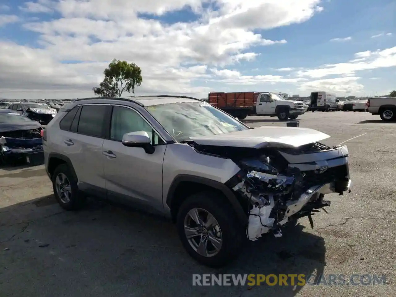 1 Photograph of a damaged car 4T3RWRFV9NU059886 TOYOTA RAV4 2022