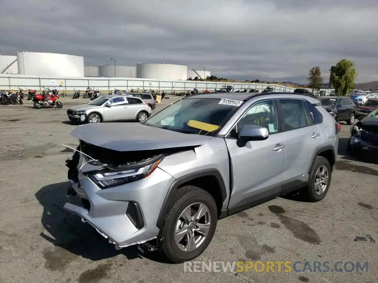 2 Photograph of a damaged car 4T3RWRFV9NU059886 TOYOTA RAV4 2022