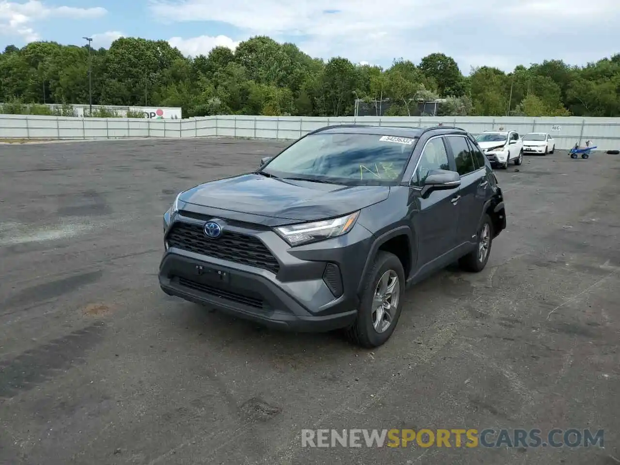 2 Photograph of a damaged car 4T3RWRFV9NU060309 TOYOTA RAV4 2022