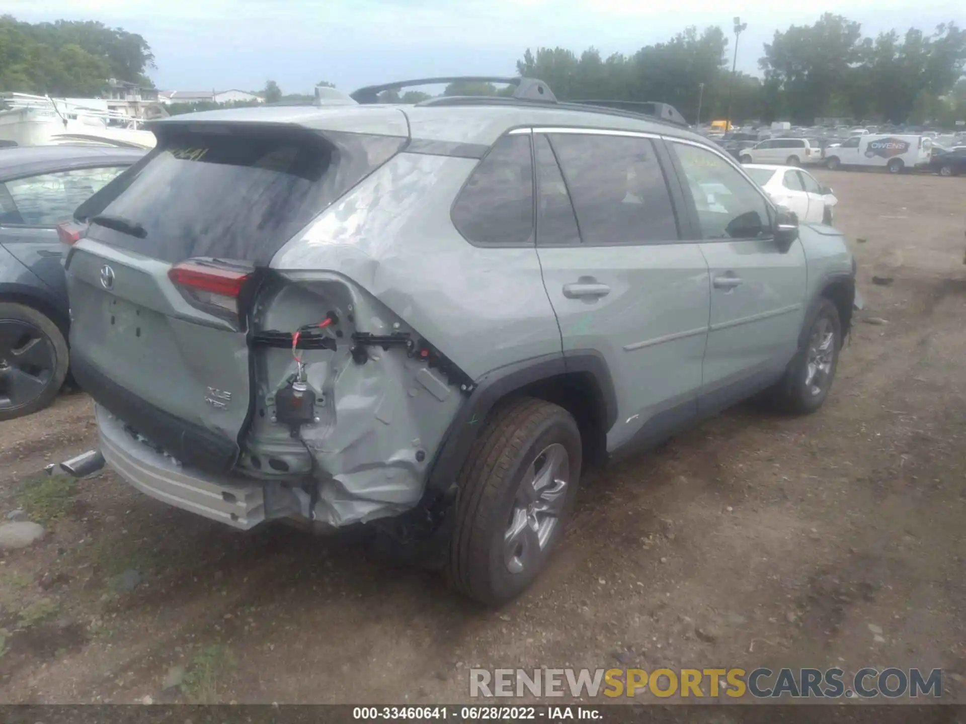 4 Фотография поврежденного автомобиля 4T3RWRFVXNU052896 TOYOTA RAV4 2022