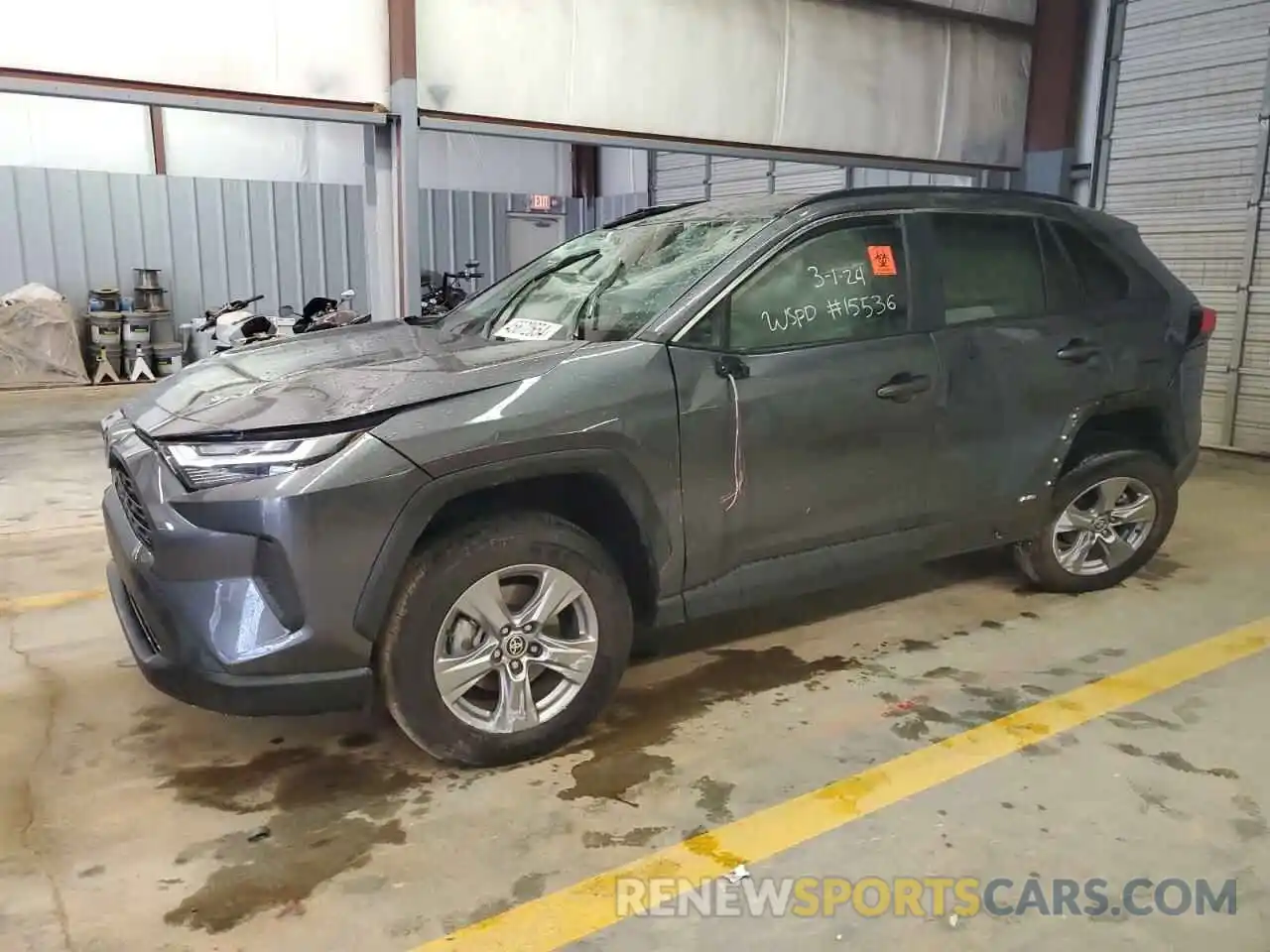 1 Photograph of a damaged car 4T3RWRFVXNU081671 TOYOTA RAV4 2022