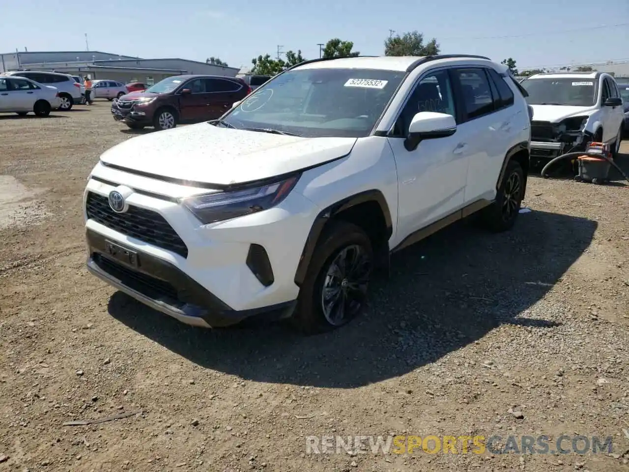 2 Photograph of a damaged car 4T3T6RFV0NU067946 TOYOTA RAV4 2022