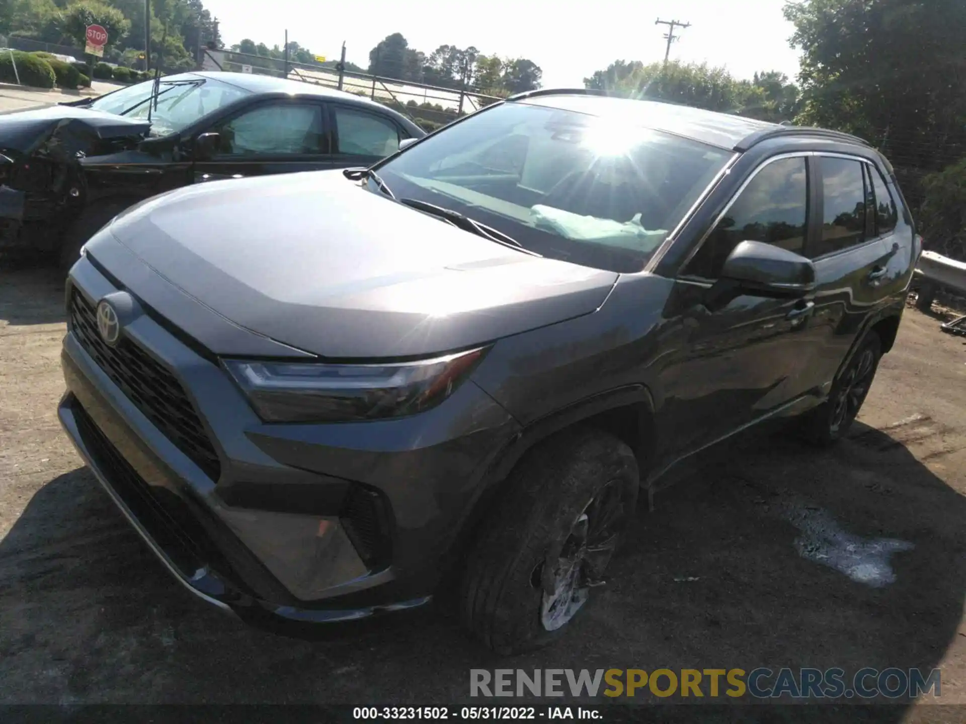 2 Photograph of a damaged car 4T3T6RFV1NU064764 TOYOTA RAV4 2022