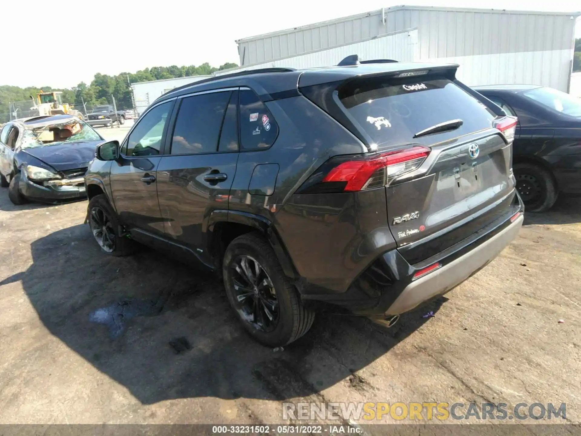 3 Photograph of a damaged car 4T3T6RFV1NU064764 TOYOTA RAV4 2022