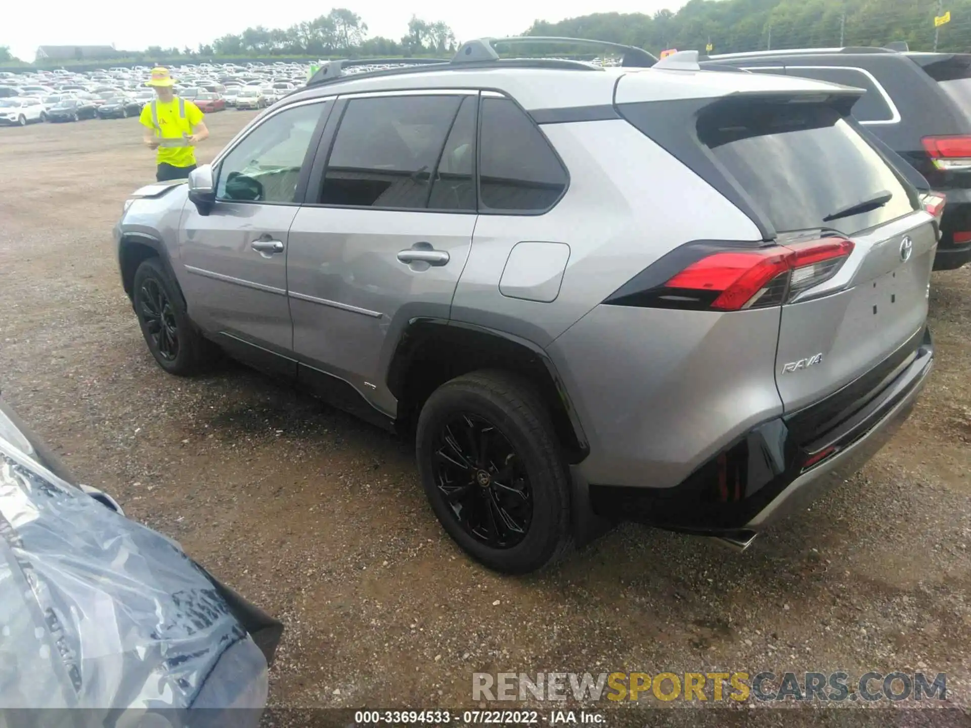 3 Фотография поврежденного автомобиля 4T3T6RFV2NU083985 TOYOTA RAV4 2022