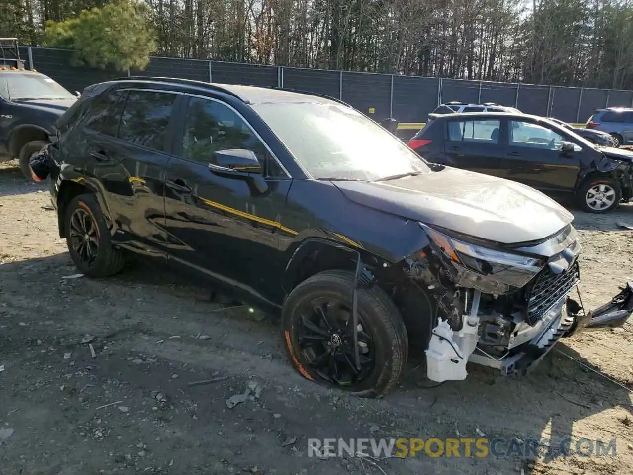 4 Photograph of a damaged car 4T3T6RFV3NU102219 TOYOTA RAV4 2022