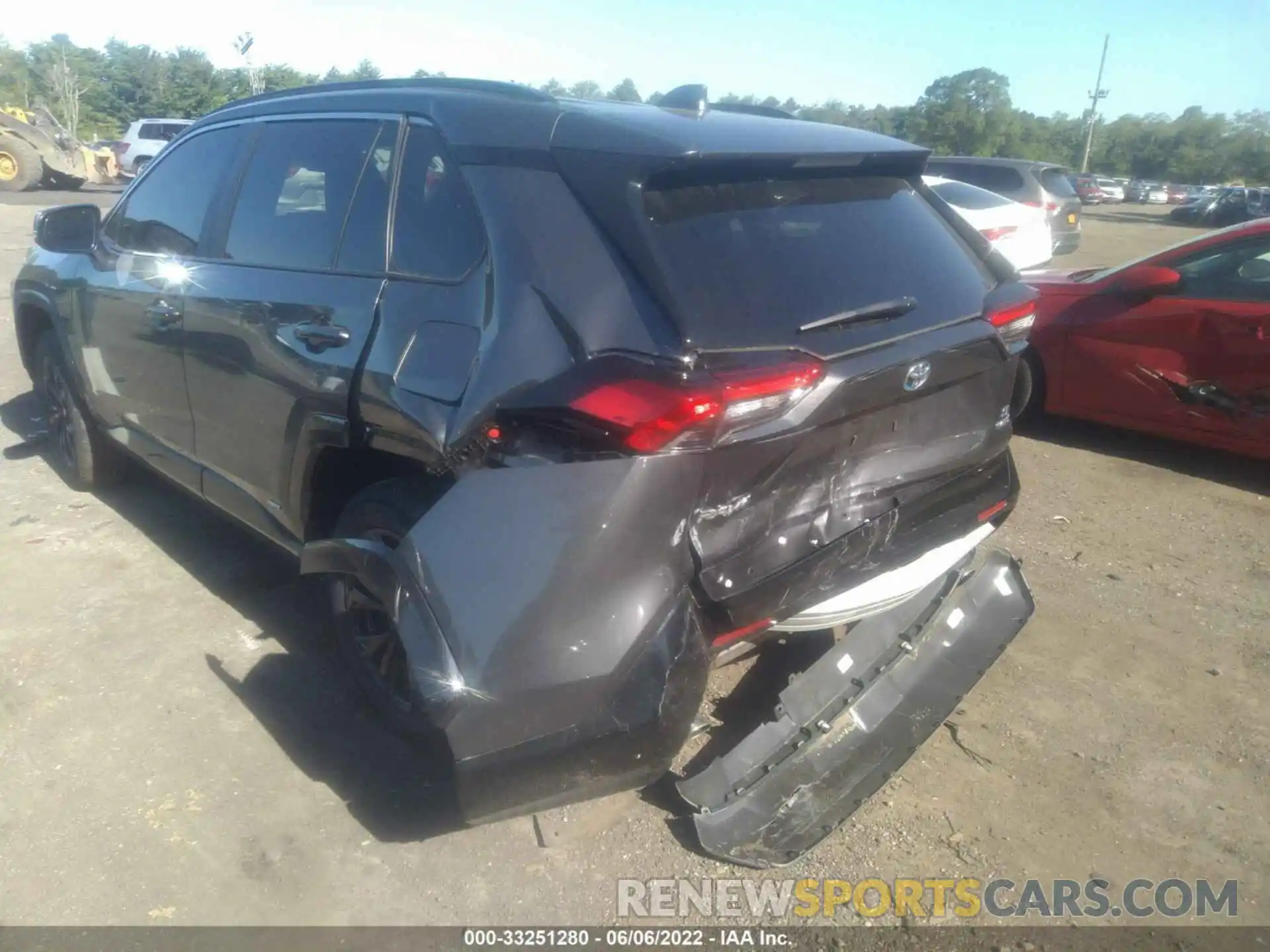 6 Photograph of a damaged car 4T3T6RFV5NU067716 TOYOTA RAV4 2022