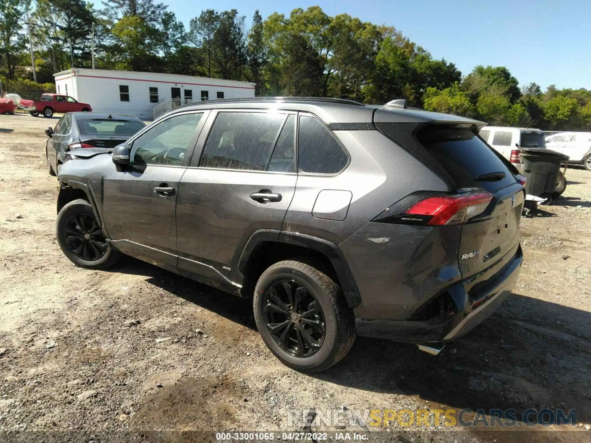 3 Photograph of a damaged car 4T3T6RFV5NU070163 TOYOTA RAV4 2022