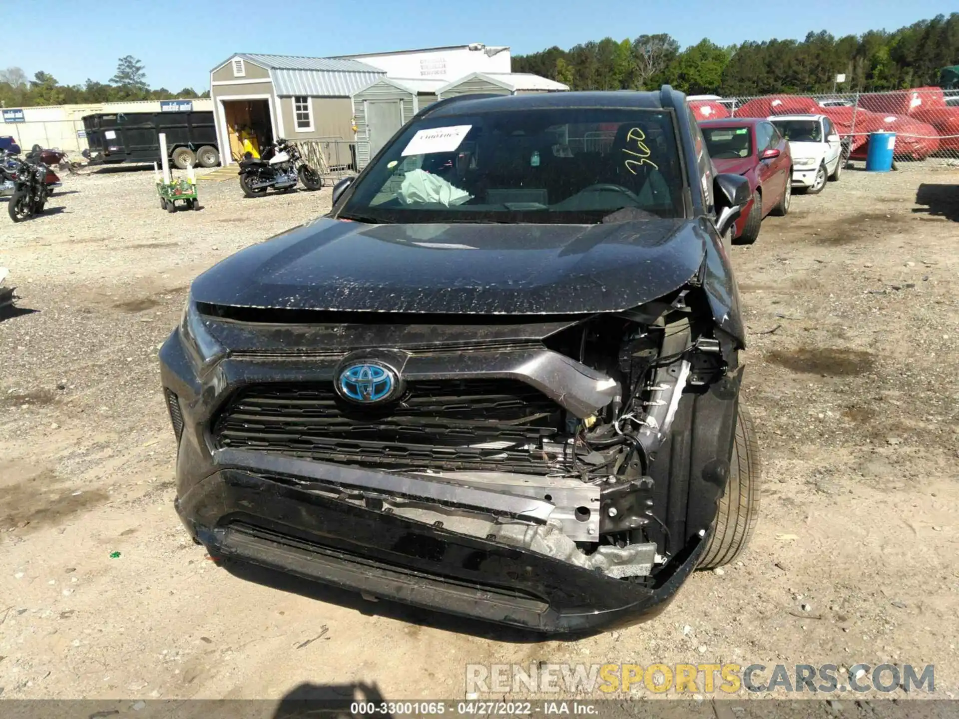 6 Photograph of a damaged car 4T3T6RFV5NU070163 TOYOTA RAV4 2022