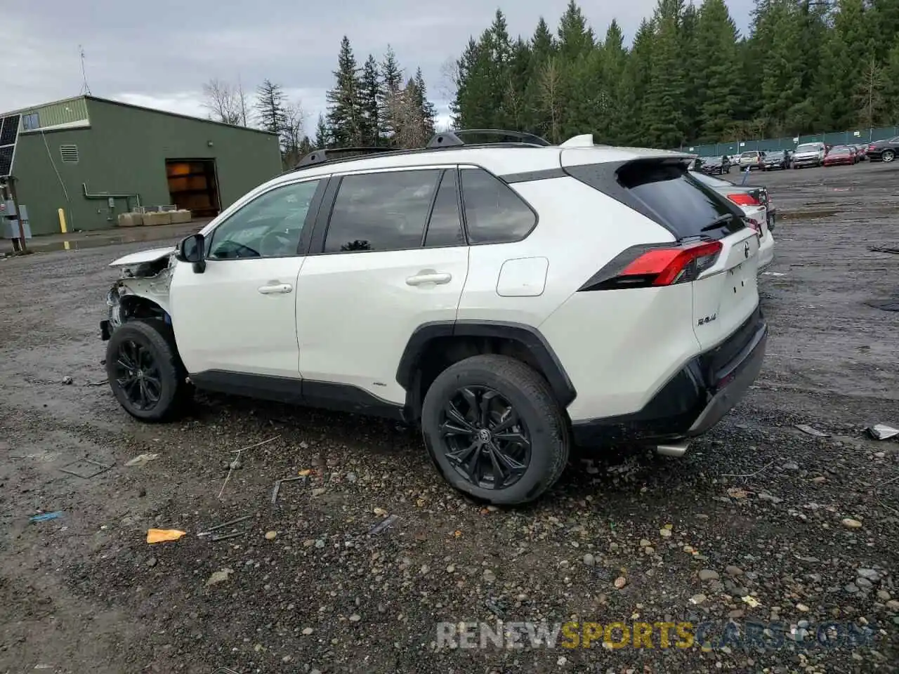 2 Photograph of a damaged car 4T3T6RFV9NU068092 TOYOTA RAV4 2022