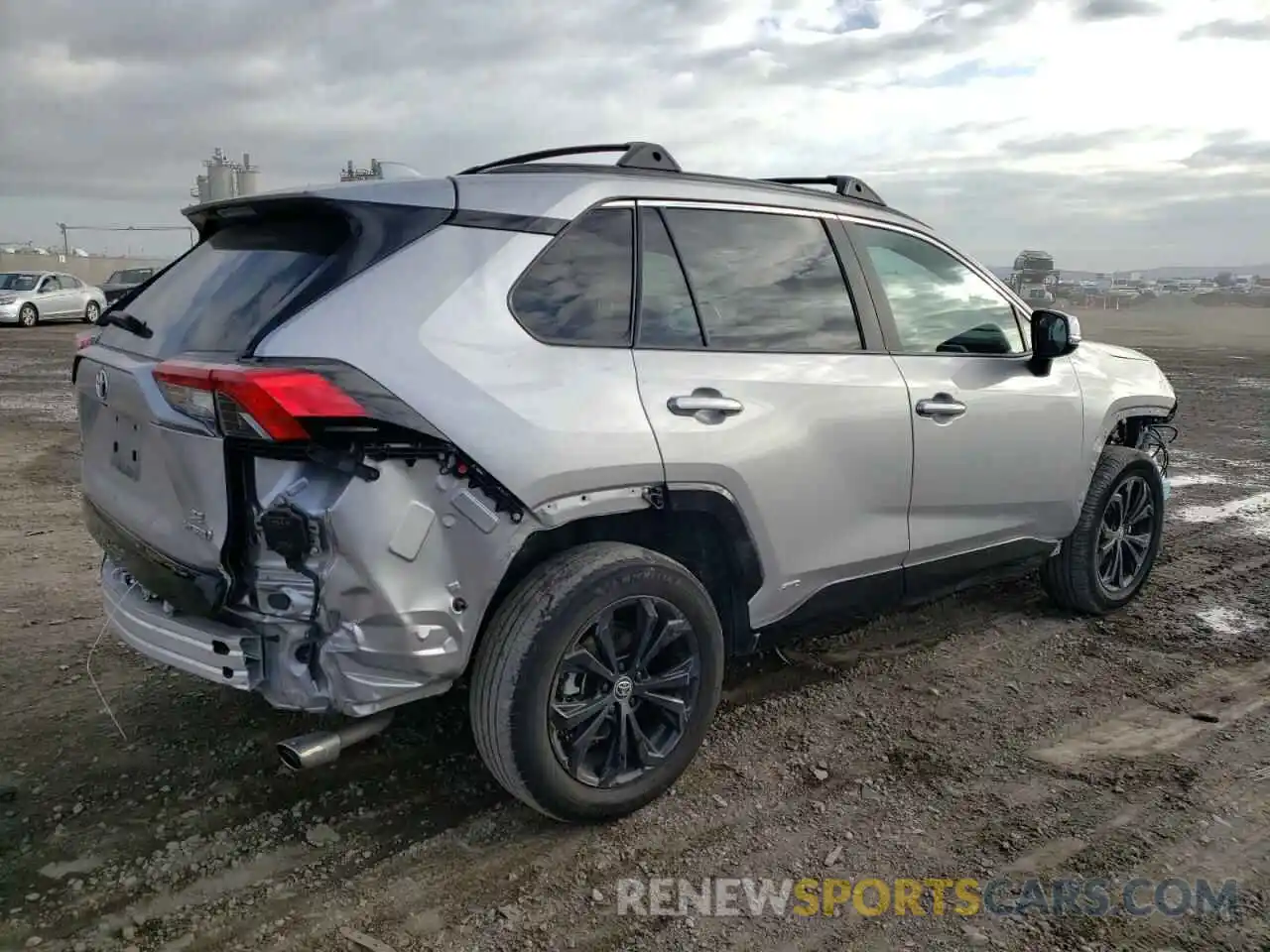 3 Photograph of a damaged car 4T3T6RFV9NU075382 TOYOTA RAV4 2022