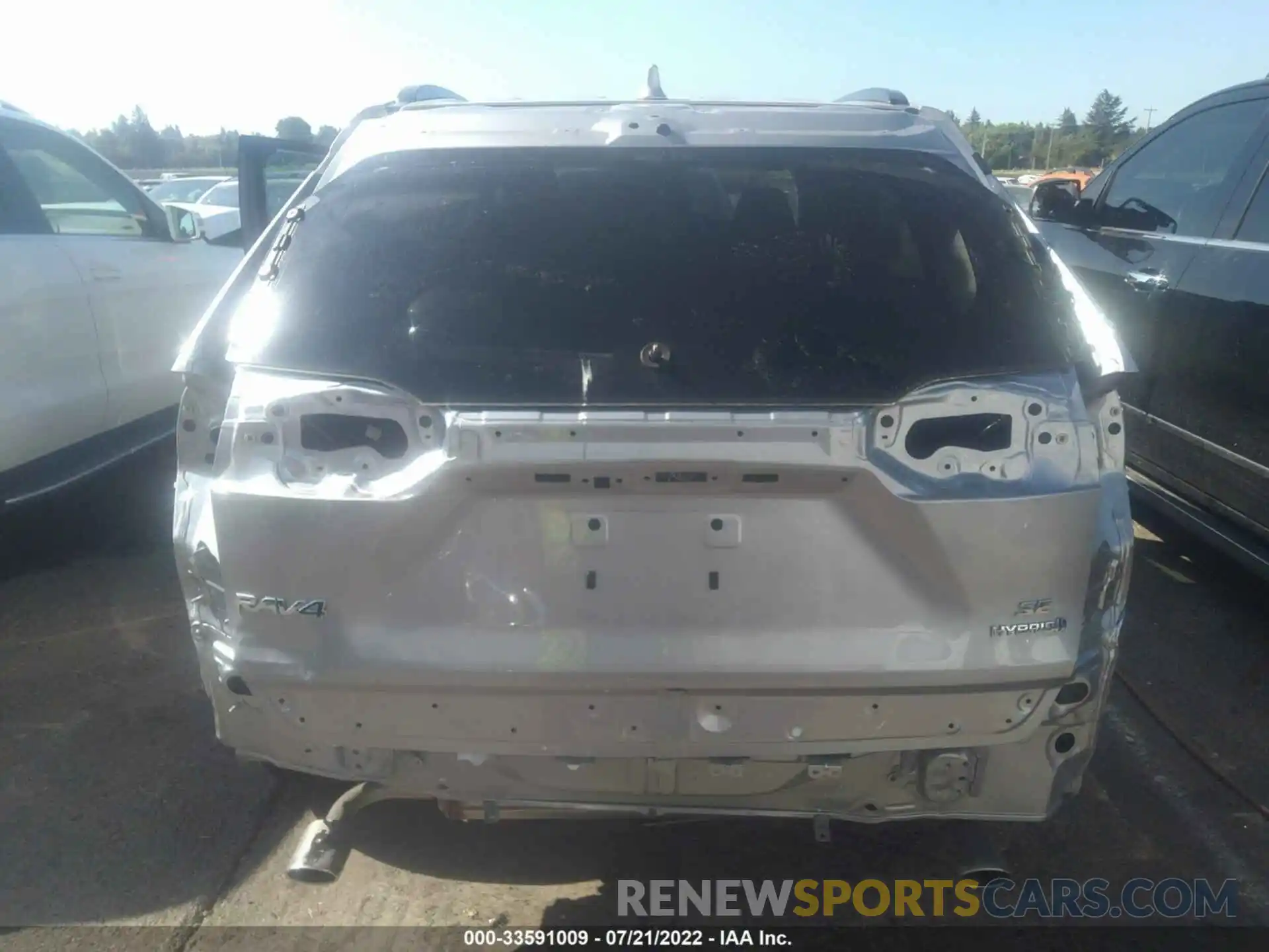 6 Фотография поврежденного автомобиля 4T3T6RFVXNU070160 TOYOTA RAV4 2022