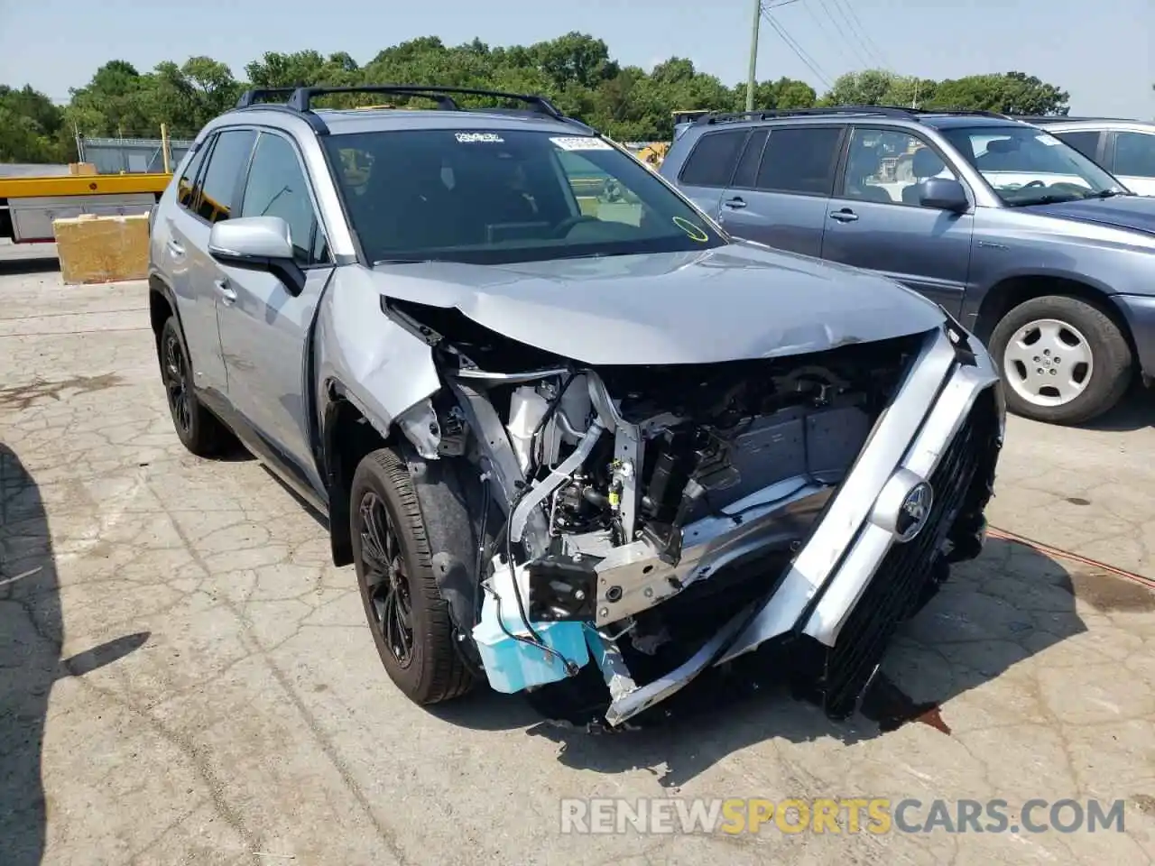 1 Photograph of a damaged car JTM16RFV1ND053557 TOYOTA RAV4 2022