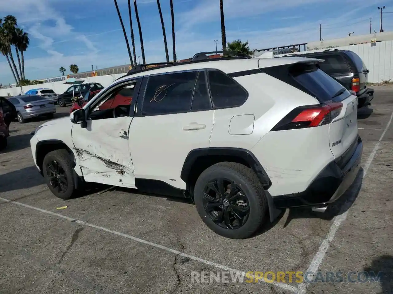 2 Photograph of a damaged car JTM16RFV1ND529922 TOYOTA RAV4 2022