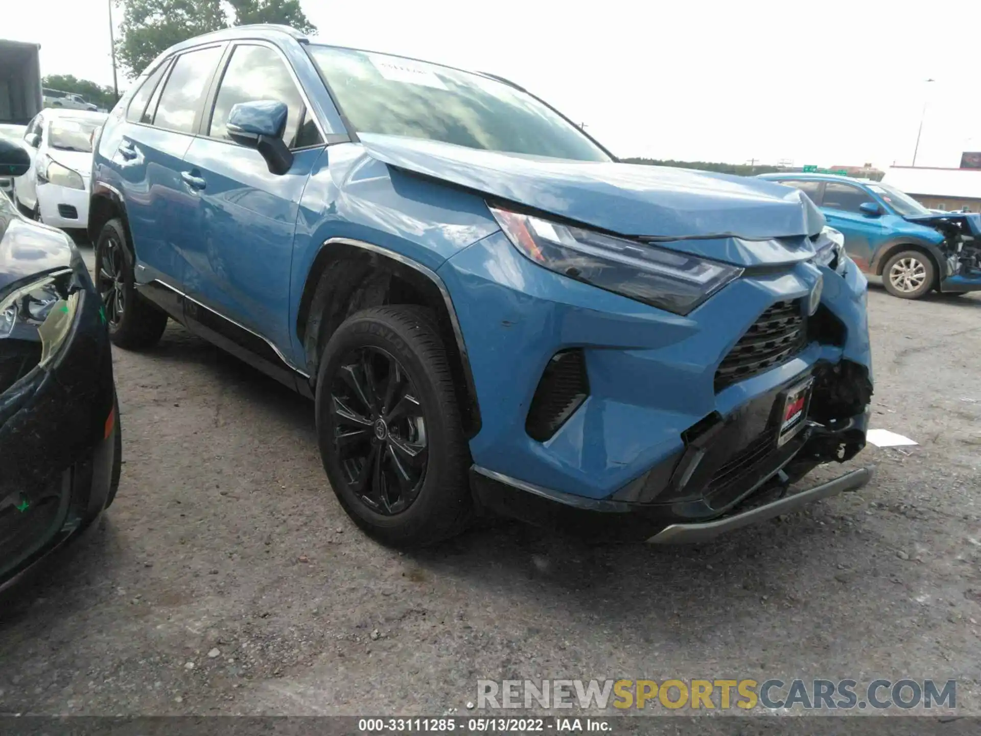 1 Photograph of a damaged car JTM16RFV3NJ017127 TOYOTA RAV4 2022