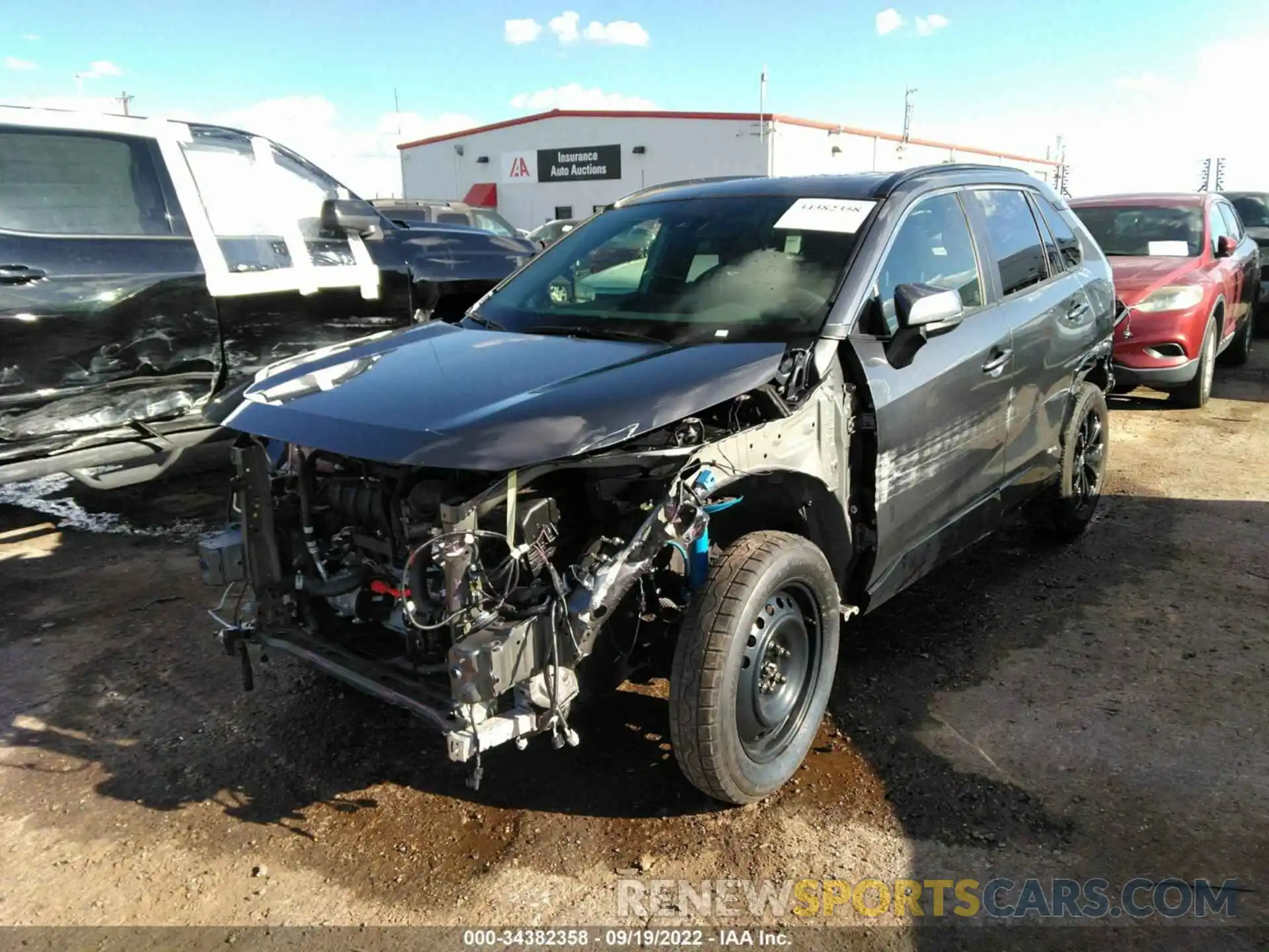 6 Photograph of a damaged car JTM16RFV4ND056534 TOYOTA RAV4 2022