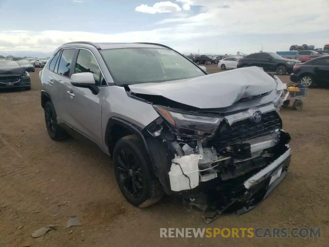 1 Photograph of a damaged car JTM16RFV7ND049075 TOYOTA RAV4 2022