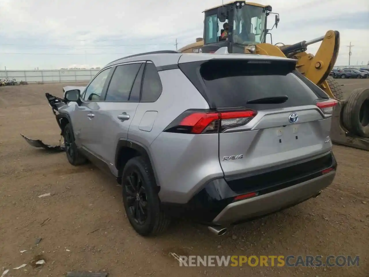 3 Photograph of a damaged car JTM16RFV7ND049075 TOYOTA RAV4 2022