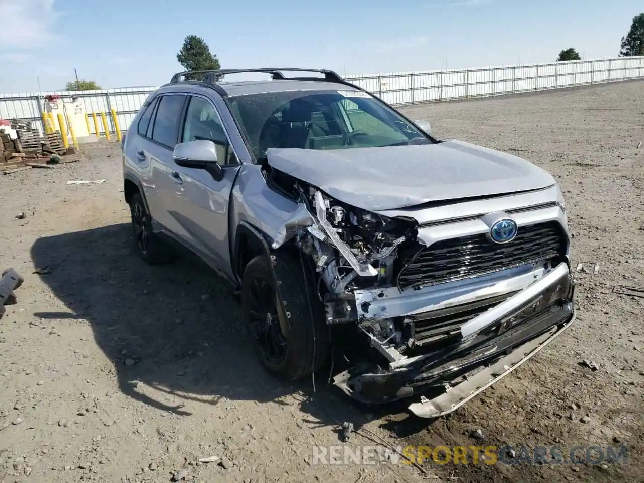 1 Photograph of a damaged car JTM16RFV7ND051683 TOYOTA RAV4 2022