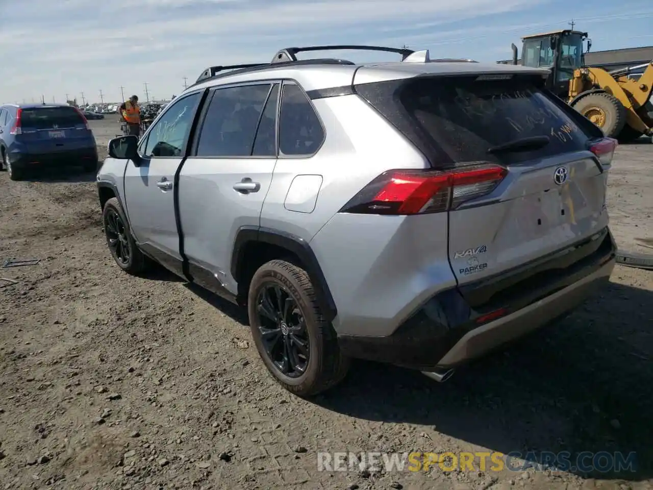 3 Photograph of a damaged car JTM16RFV7ND051683 TOYOTA RAV4 2022