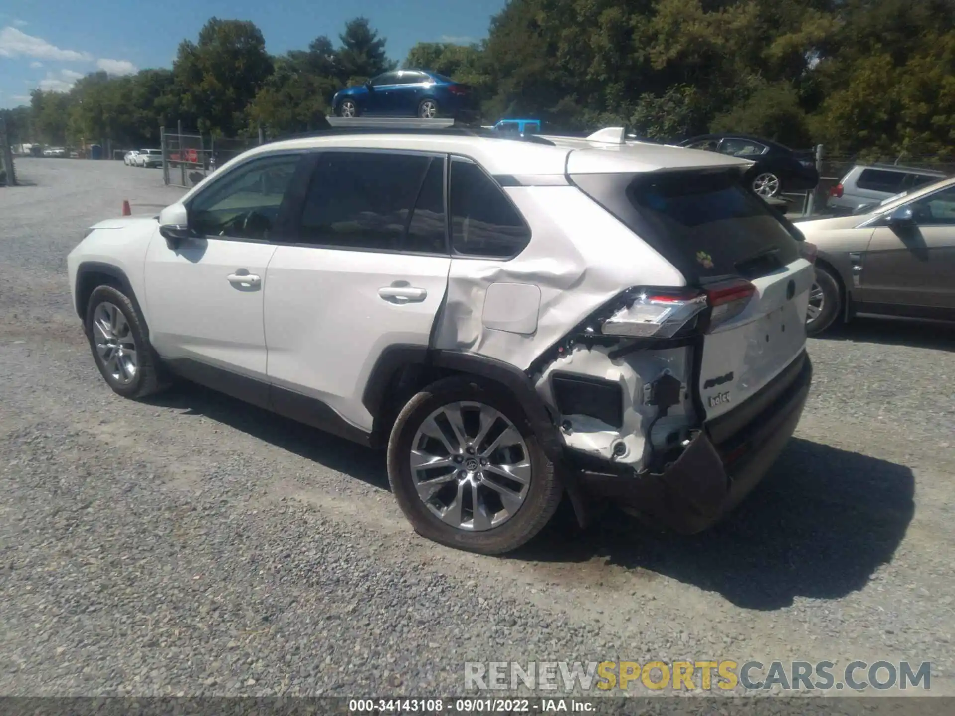 3 Photograph of a damaged car JTMA1RFV2ND085125 TOYOTA RAV4 2022