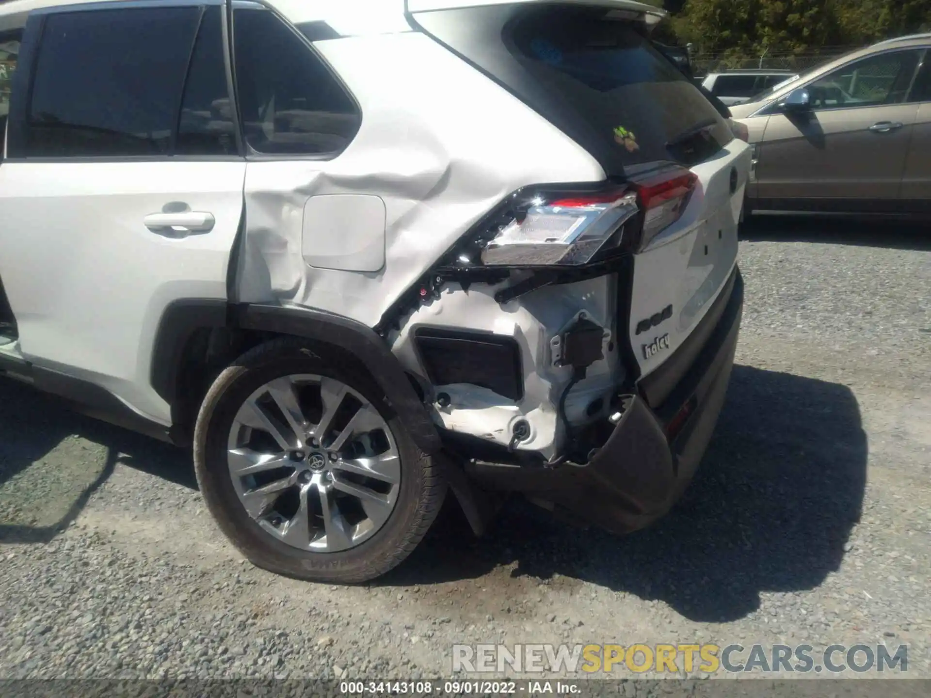 6 Photograph of a damaged car JTMA1RFV2ND085125 TOYOTA RAV4 2022