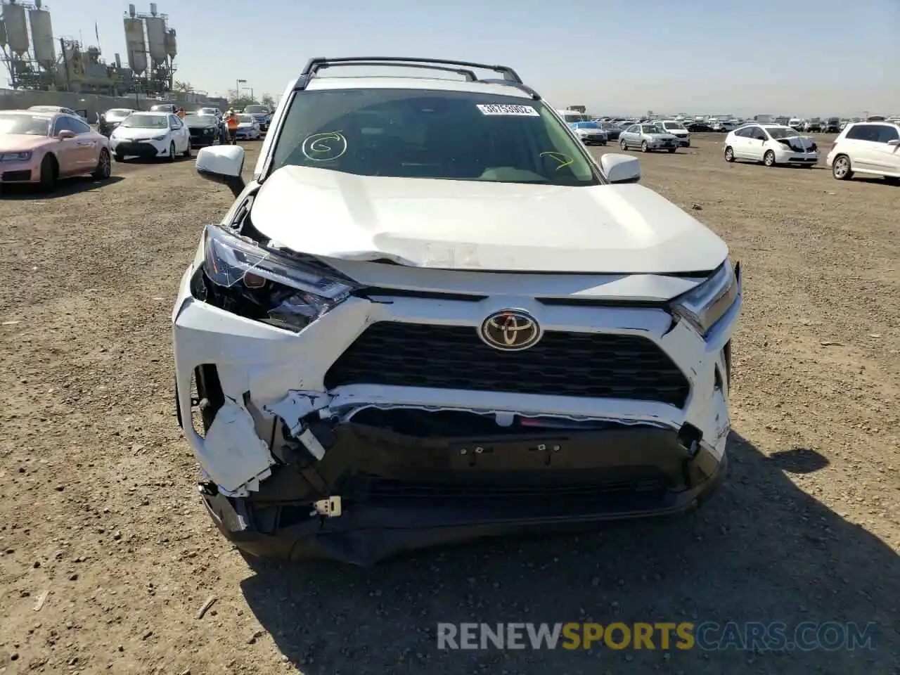 9 Photograph of a damaged car JTMA1RFV6ND085547 TOYOTA RAV4 2022