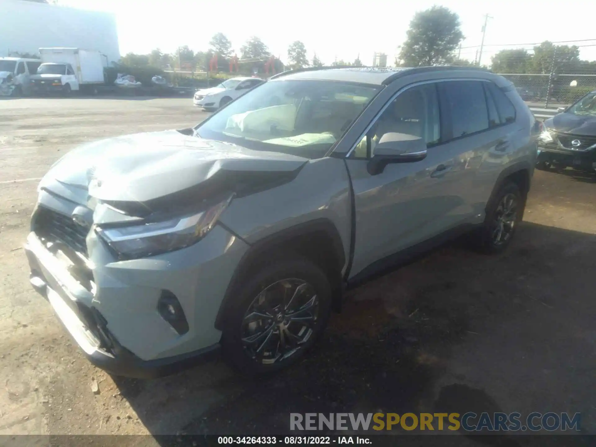 2 Photograph of a damaged car JTMB6RFV0ND066255 TOYOTA RAV4 2022