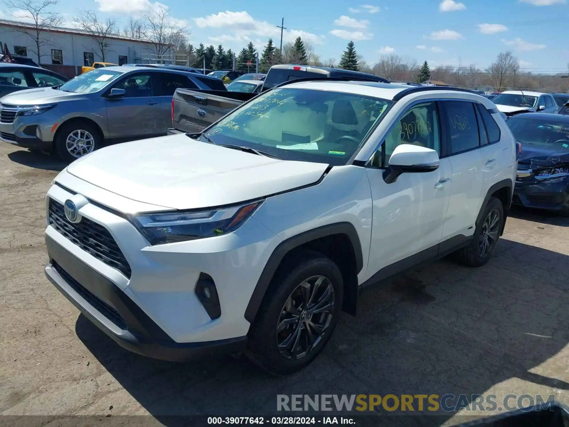 2 Photograph of a damaged car JTMB6RFV2ND052213 TOYOTA RAV4 2022