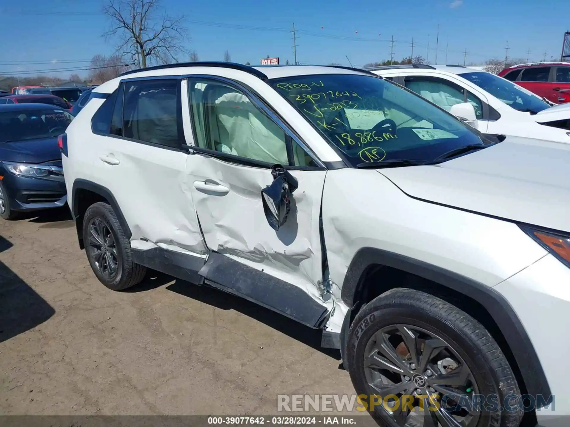 6 Photograph of a damaged car JTMB6RFV2ND052213 TOYOTA RAV4 2022