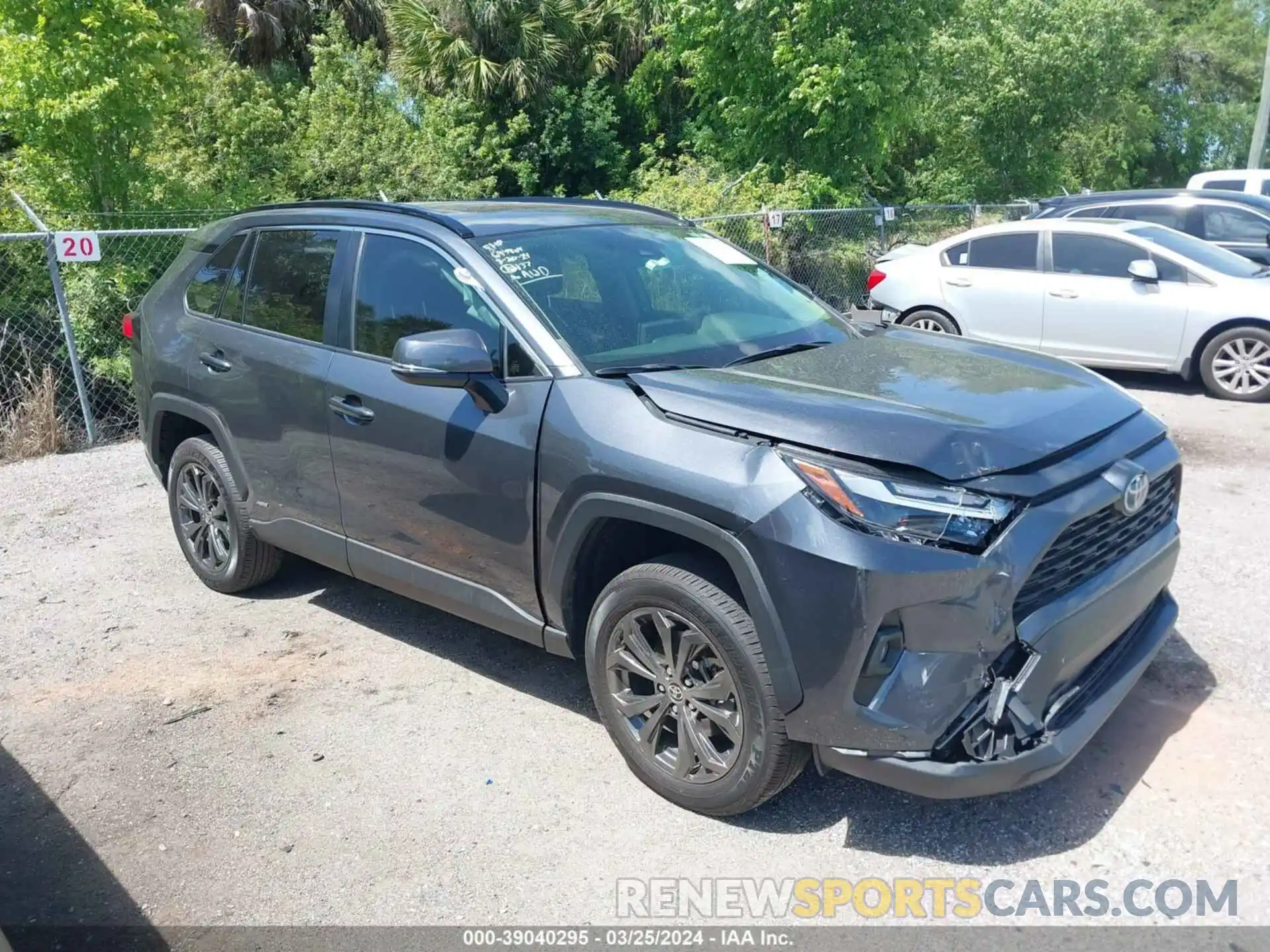 1 Photograph of a damaged car JTMB6RFV2ND070503 TOYOTA RAV4 2022