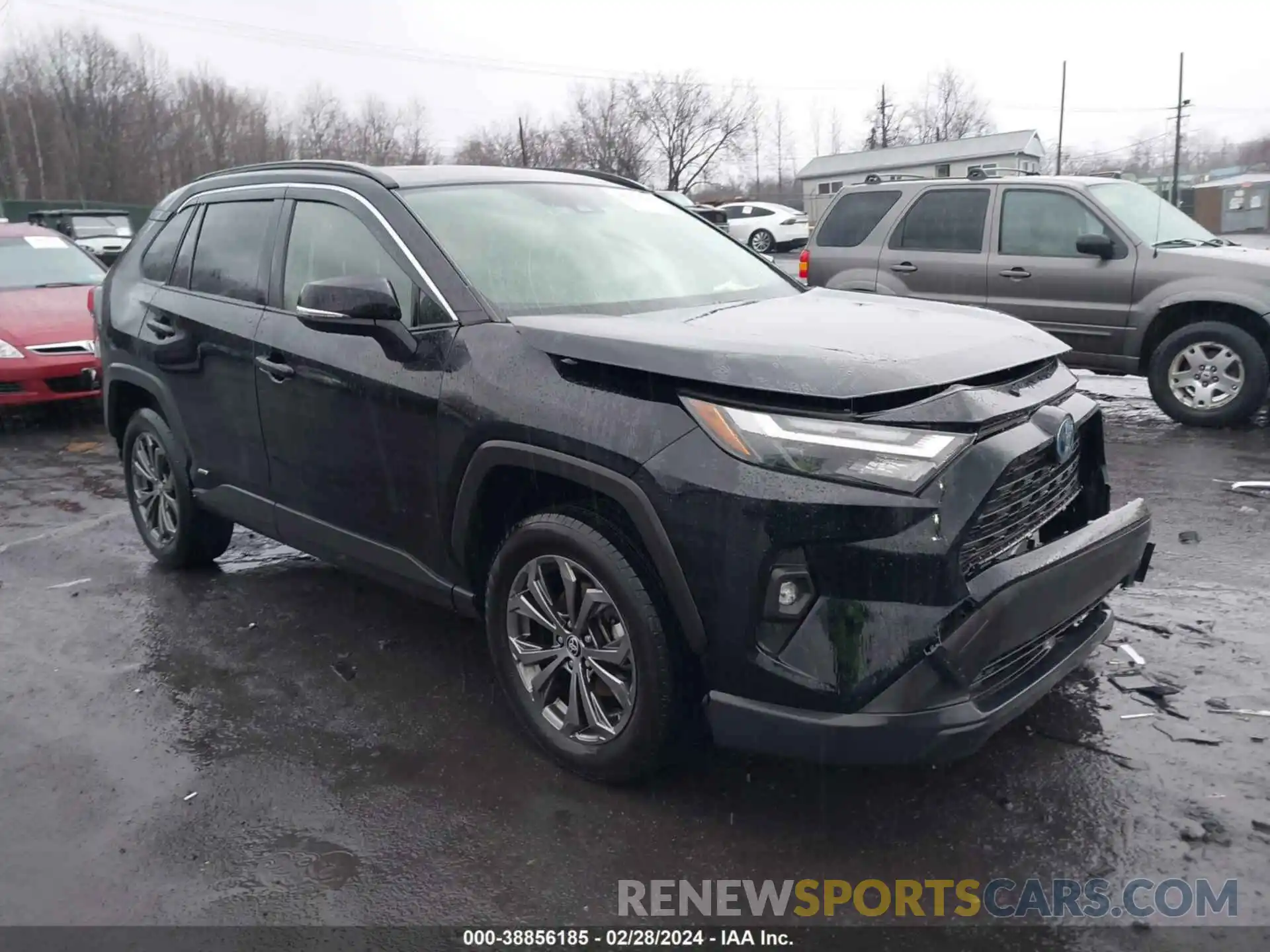 1 Photograph of a damaged car JTMB6RFV3ND051443 TOYOTA RAV4 2022