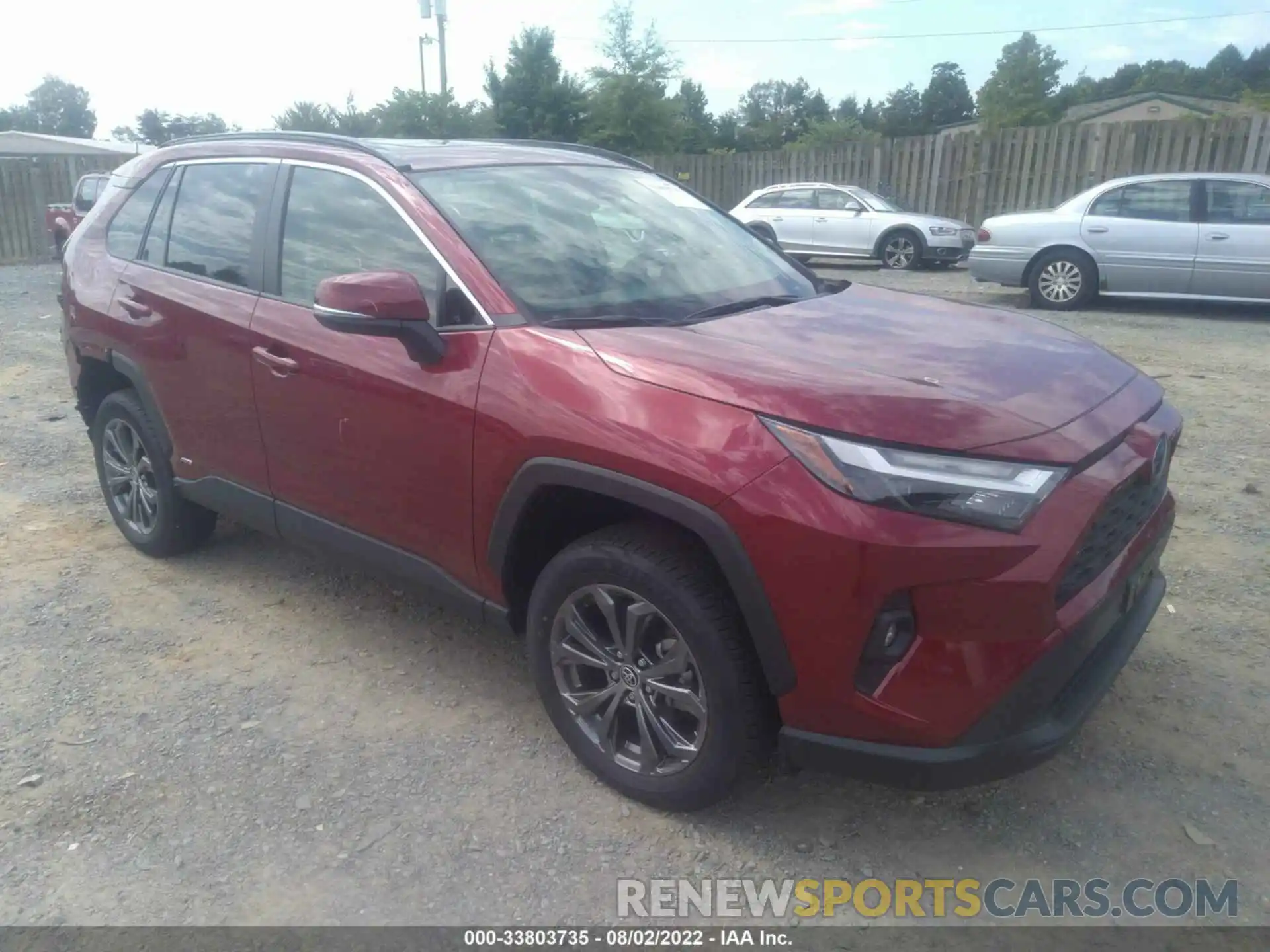 1 Photograph of a damaged car JTMB6RFV3ND052592 TOYOTA RAV4 2022