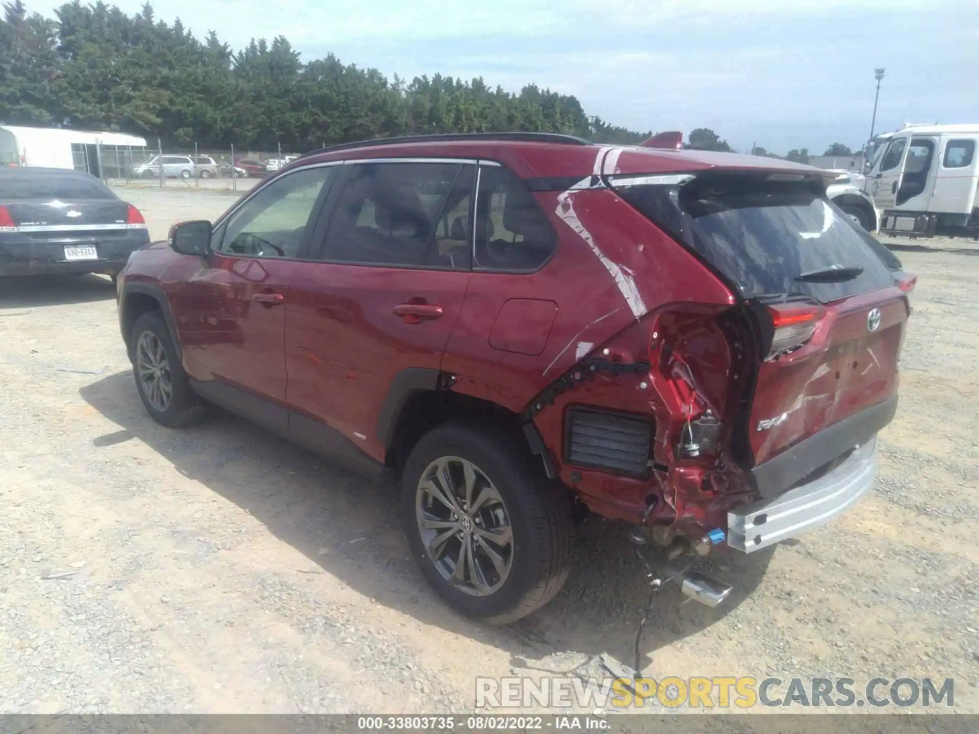 3 Photograph of a damaged car JTMB6RFV3ND052592 TOYOTA RAV4 2022