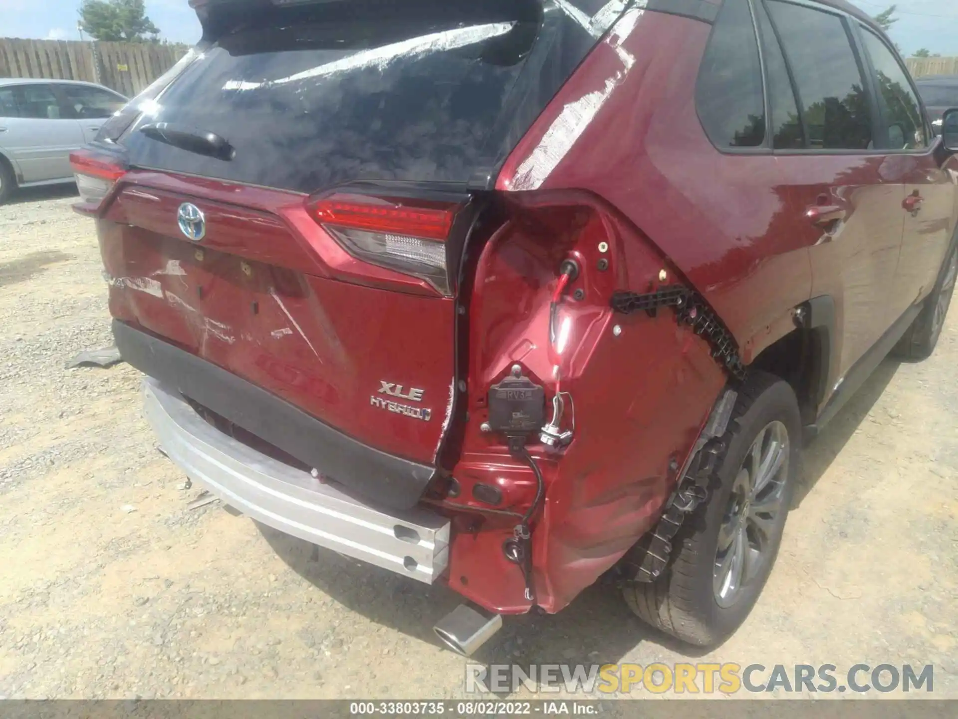 6 Photograph of a damaged car JTMB6RFV3ND052592 TOYOTA RAV4 2022