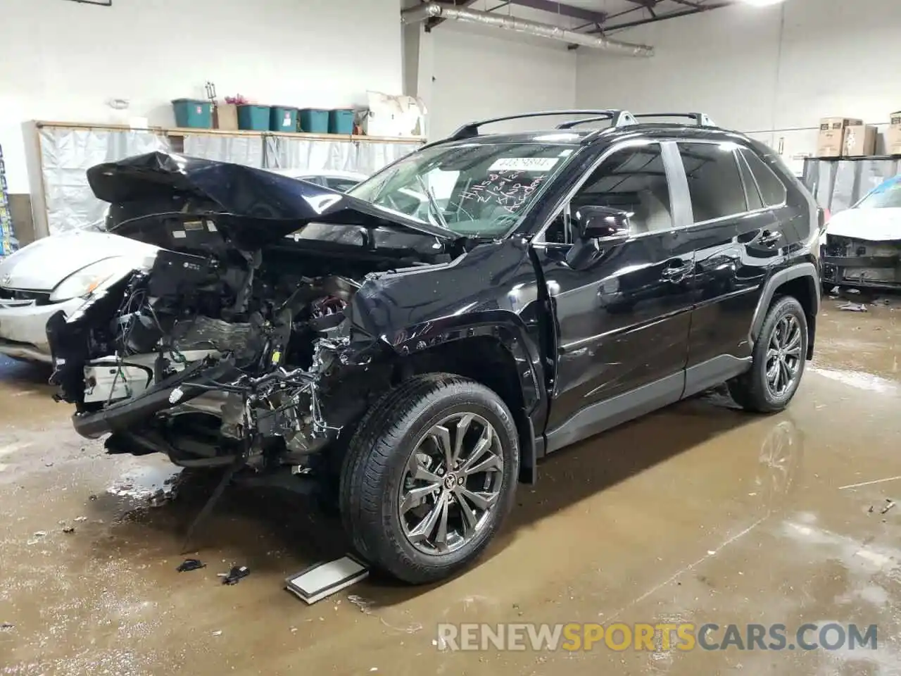 1 Photograph of a damaged car JTMB6RFV3ND530476 TOYOTA RAV4 2022