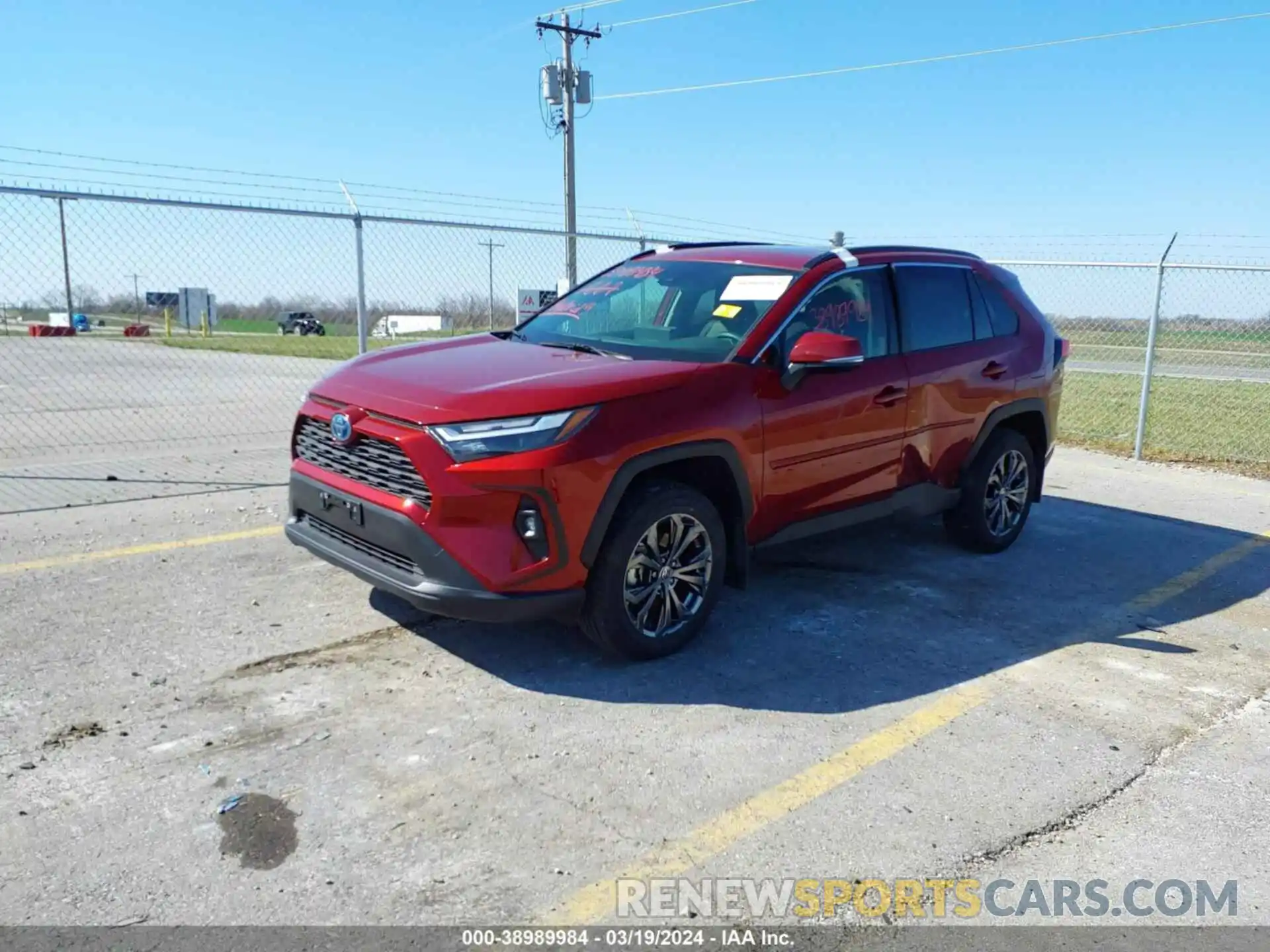 2 Photograph of a damaged car JTMB6RFV4ND060197 TOYOTA RAV4 2022