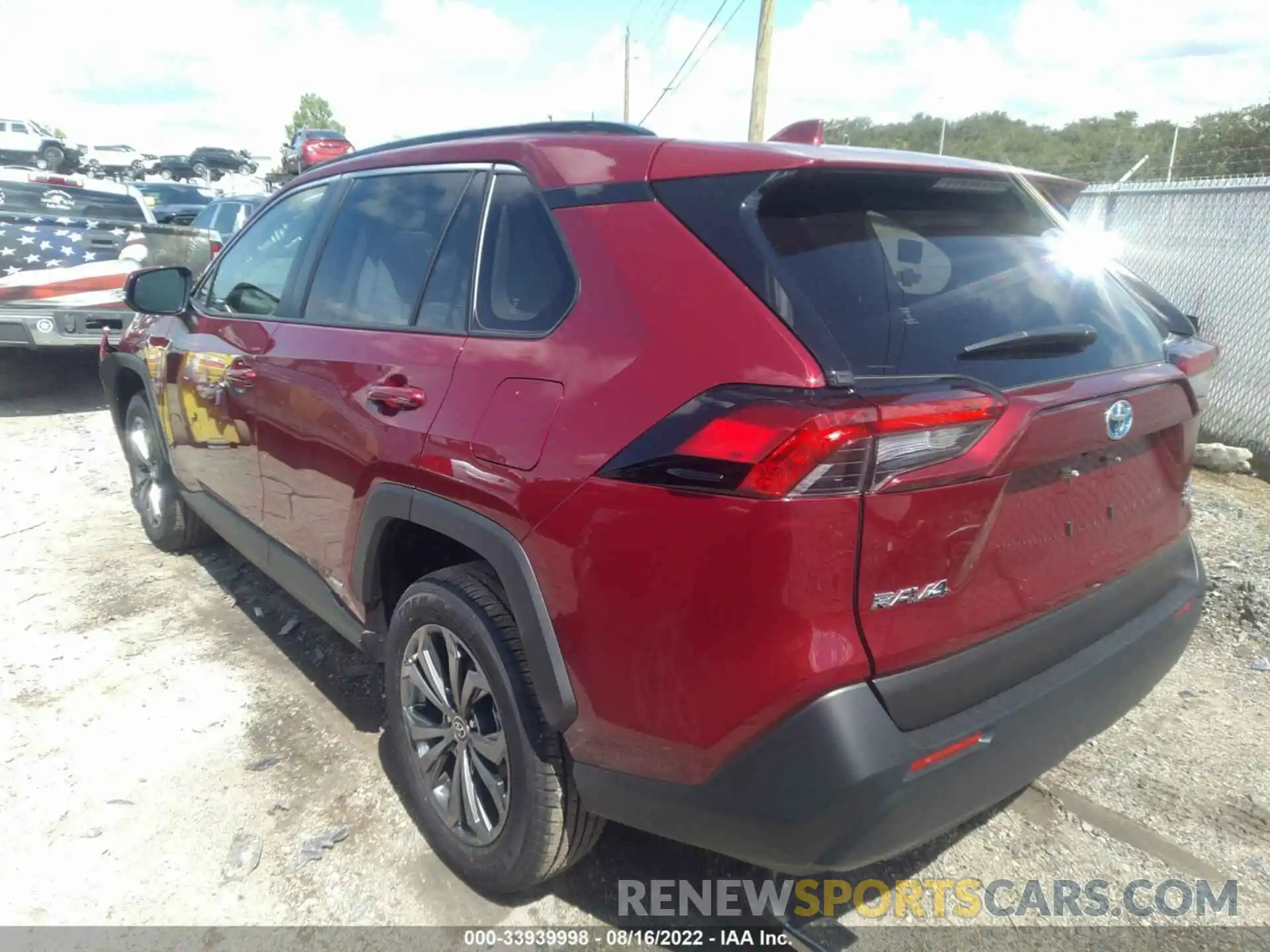 3 Photograph of a damaged car JTMB6RFV5ND063531 TOYOTA RAV4 2022