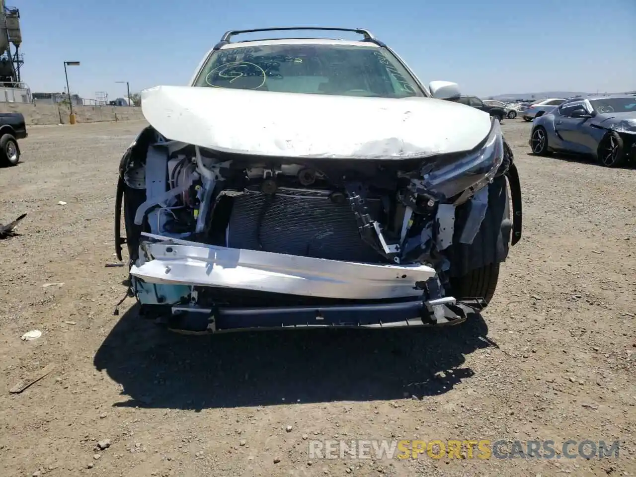 9 Photograph of a damaged car JTMB6RFV7NJ019788 TOYOTA RAV4 2022