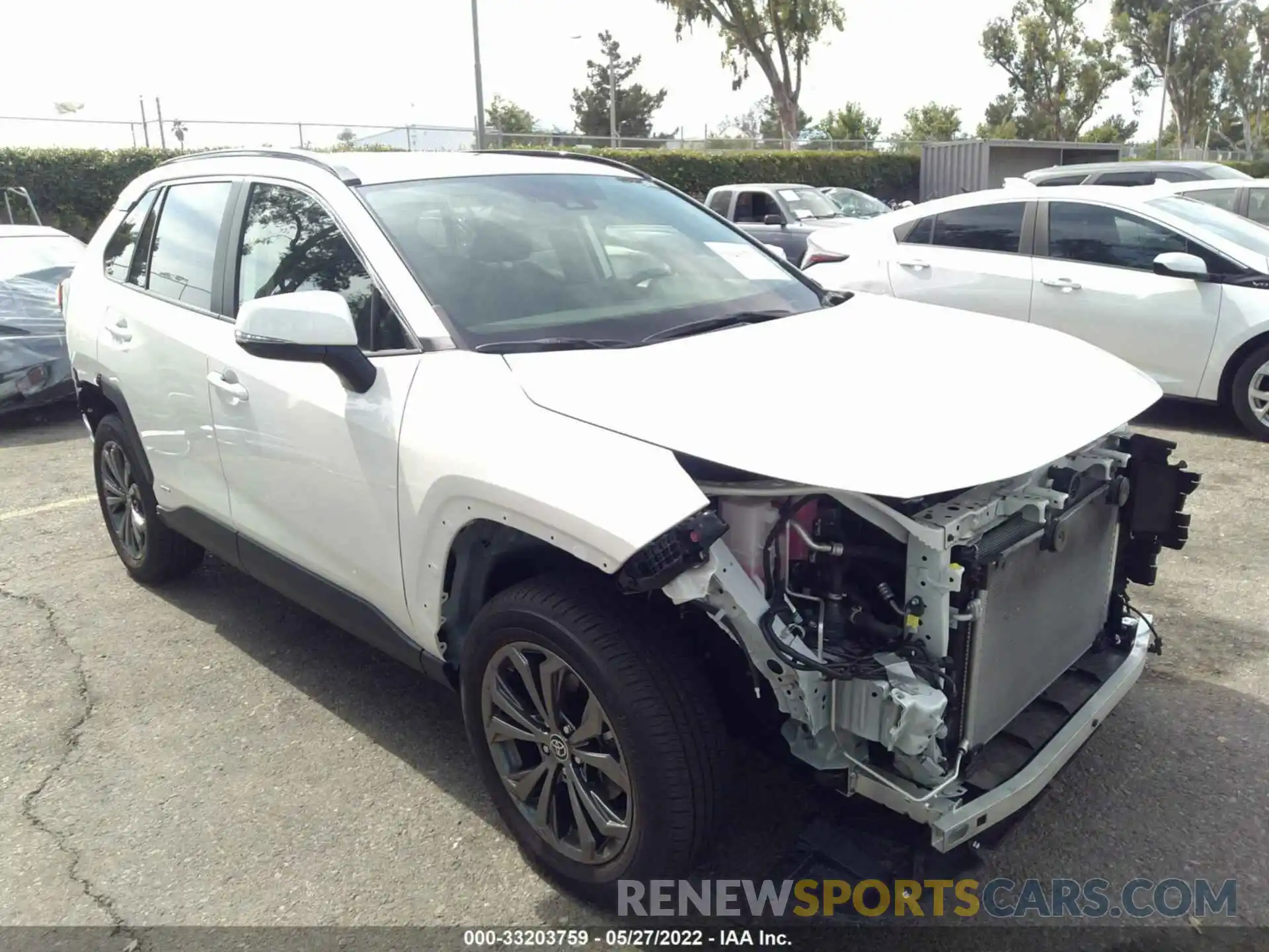 1 Photograph of a damaged car JTMB6RFV9ND051611 TOYOTA RAV4 2022