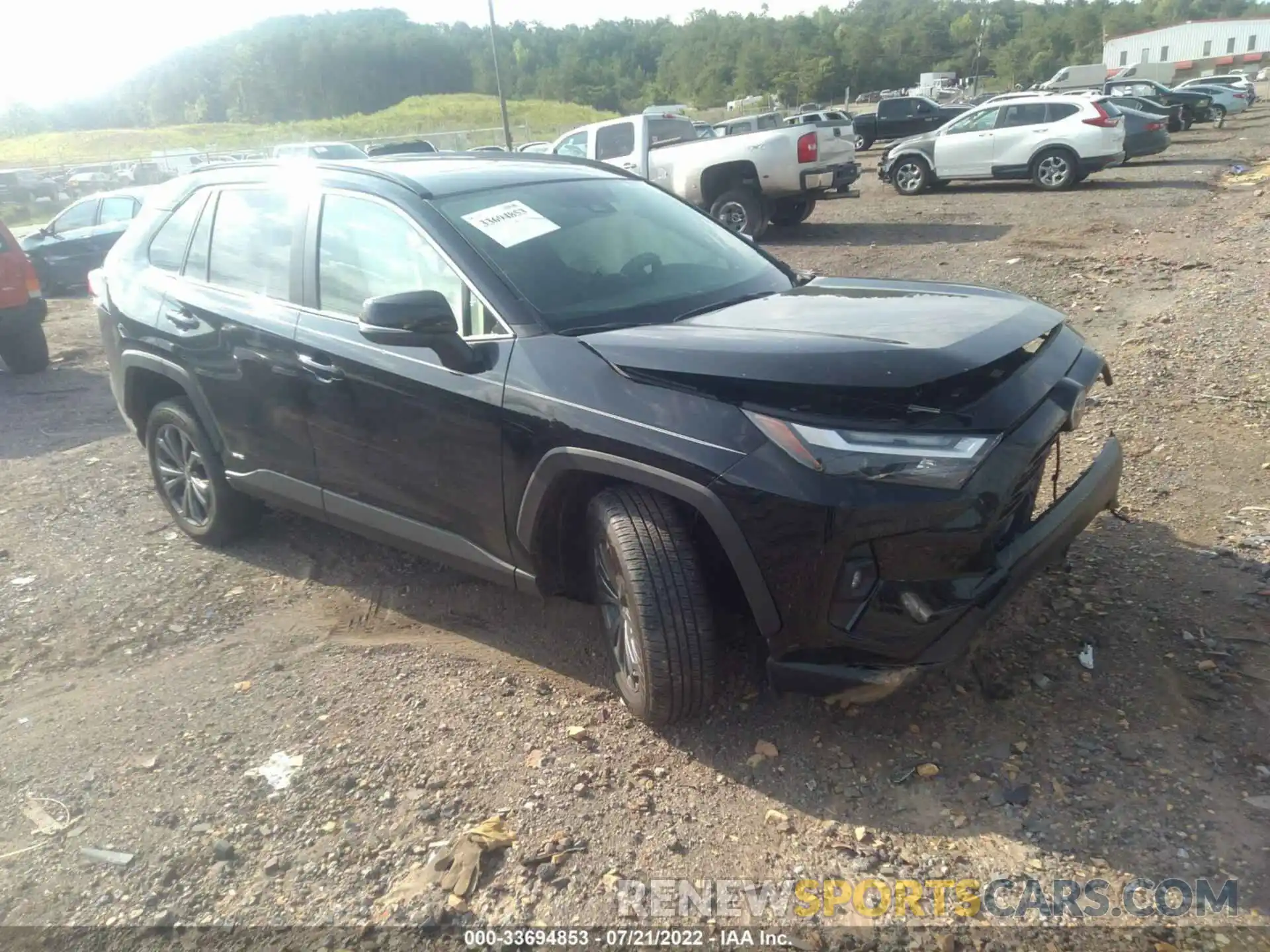 1 Фотография поврежденного автомобиля JTMB6RFVXND051939 TOYOTA RAV4 2022