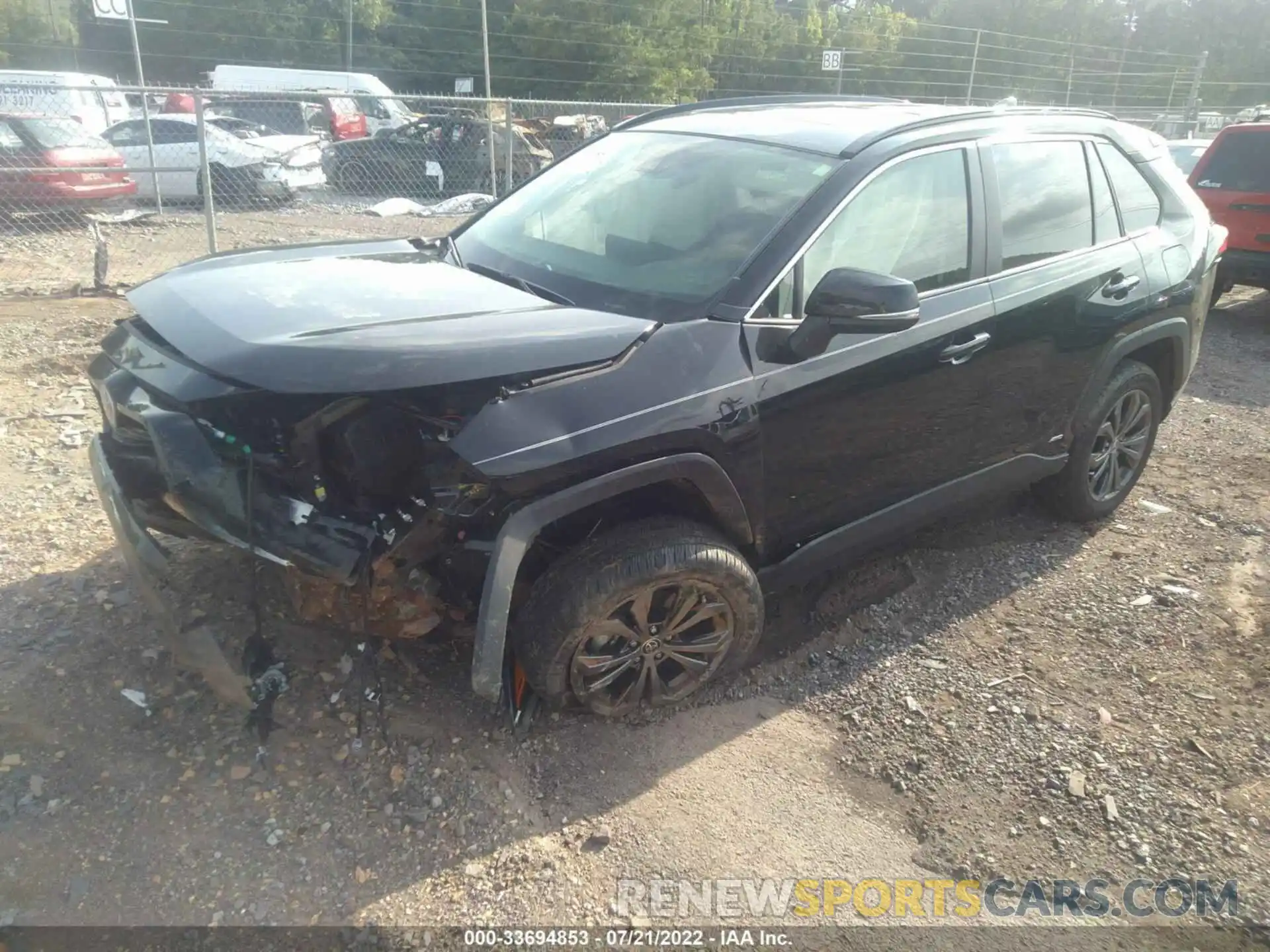 2 Фотография поврежденного автомобиля JTMB6RFVXND051939 TOYOTA RAV4 2022