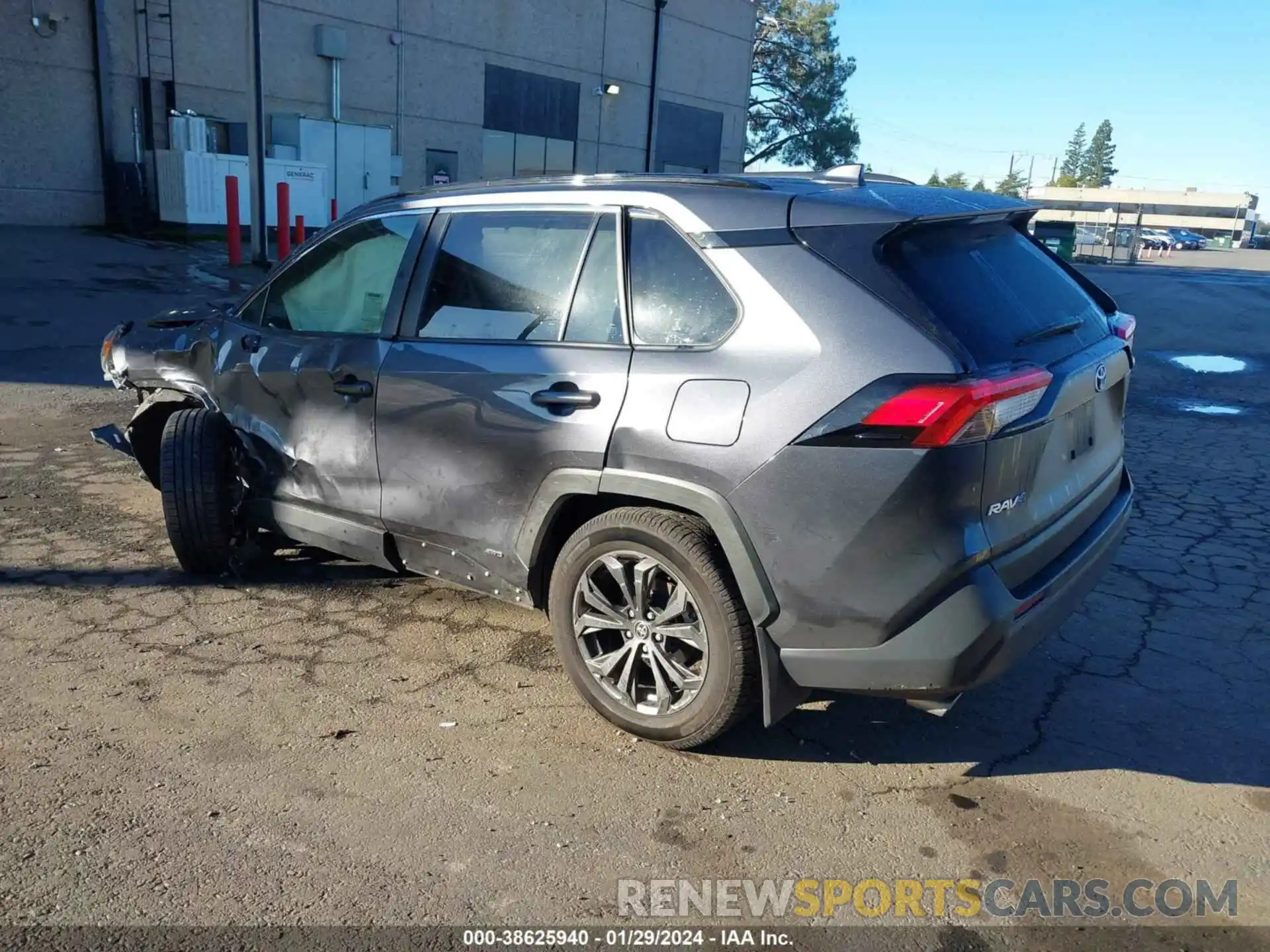 3 Photograph of a damaged car JTMB6RFVXND063704 TOYOTA RAV4 2022