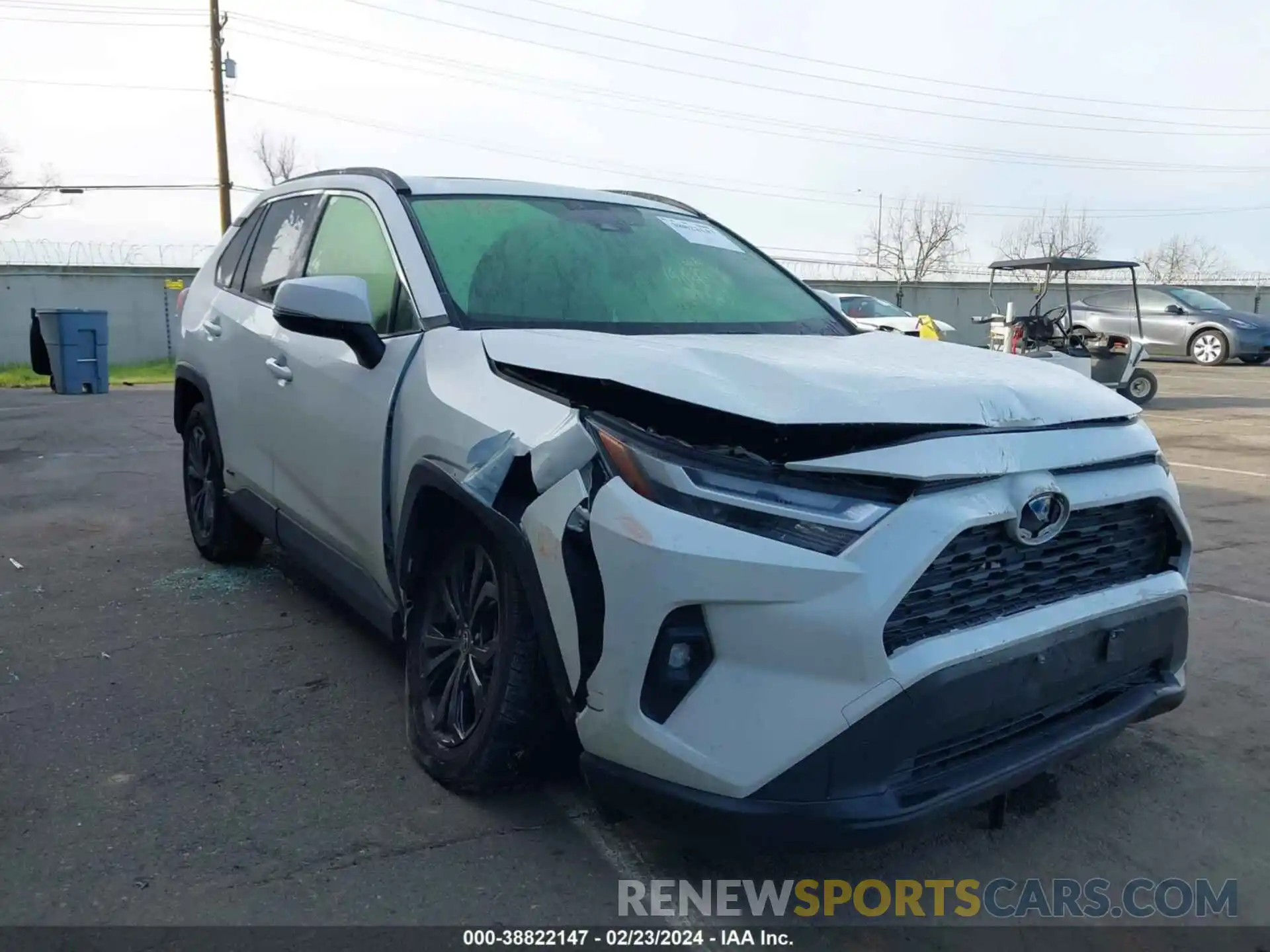 6 Photograph of a damaged car JTMB6RFVXND532550 TOYOTA RAV4 2022