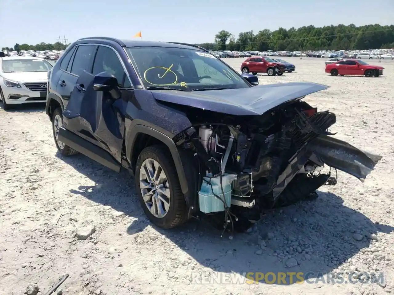 1 Photograph of a damaged car JTMC1RFV4ND092201 TOYOTA RAV4 2022