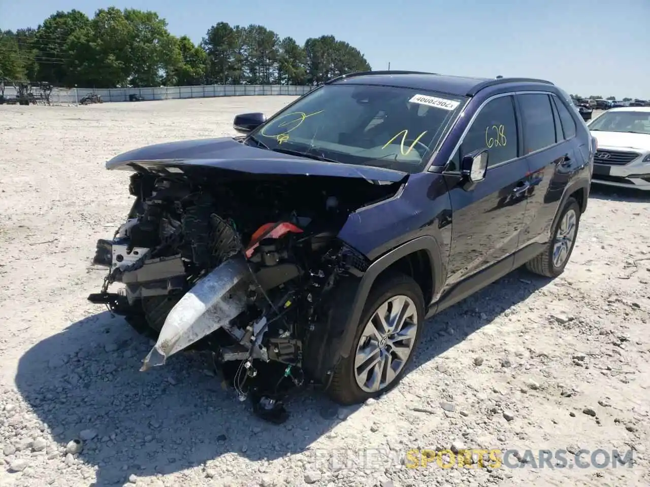 2 Photograph of a damaged car JTMC1RFV4ND092201 TOYOTA RAV4 2022