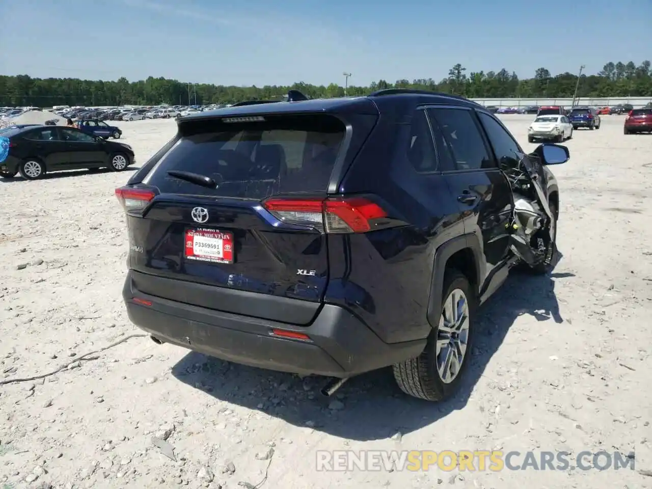 4 Photograph of a damaged car JTMC1RFV4ND092201 TOYOTA RAV4 2022